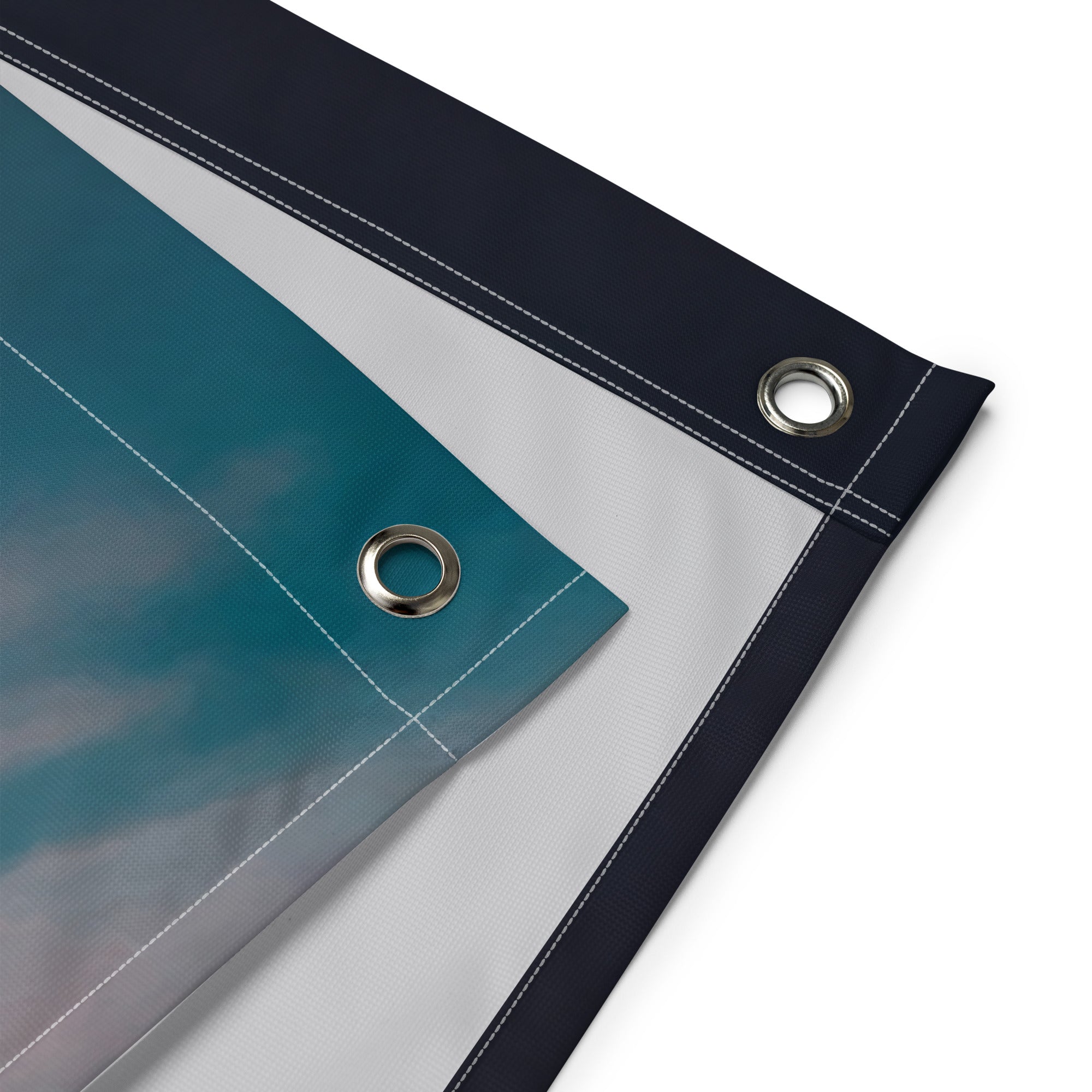 Stacking Stones Painting Flag Tapestry-2