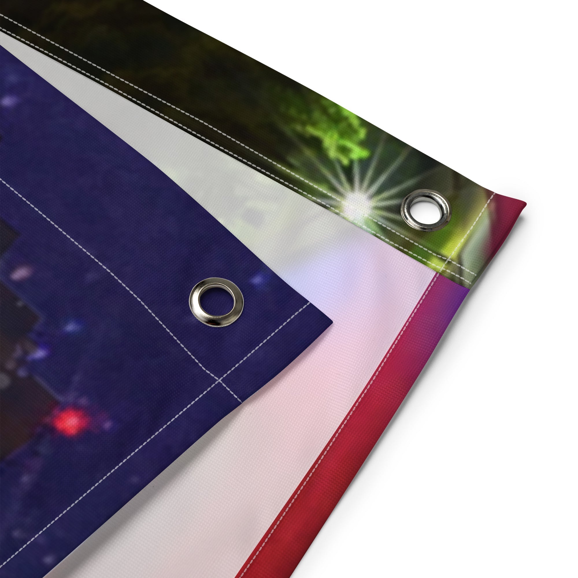 Brisbane City Painting Flag Tapestry-2