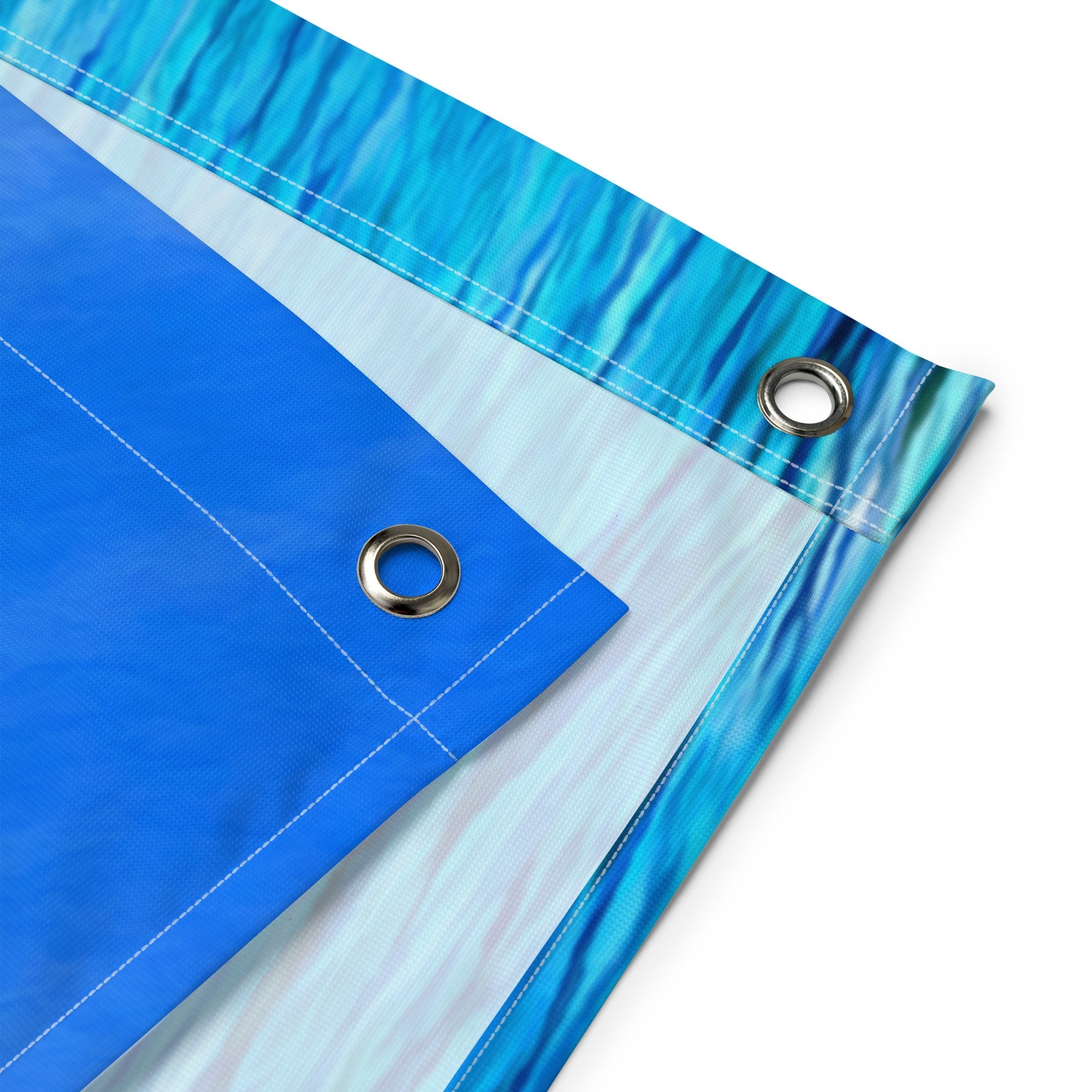 Brisbane  River side  Painting Flag Tapestry-2