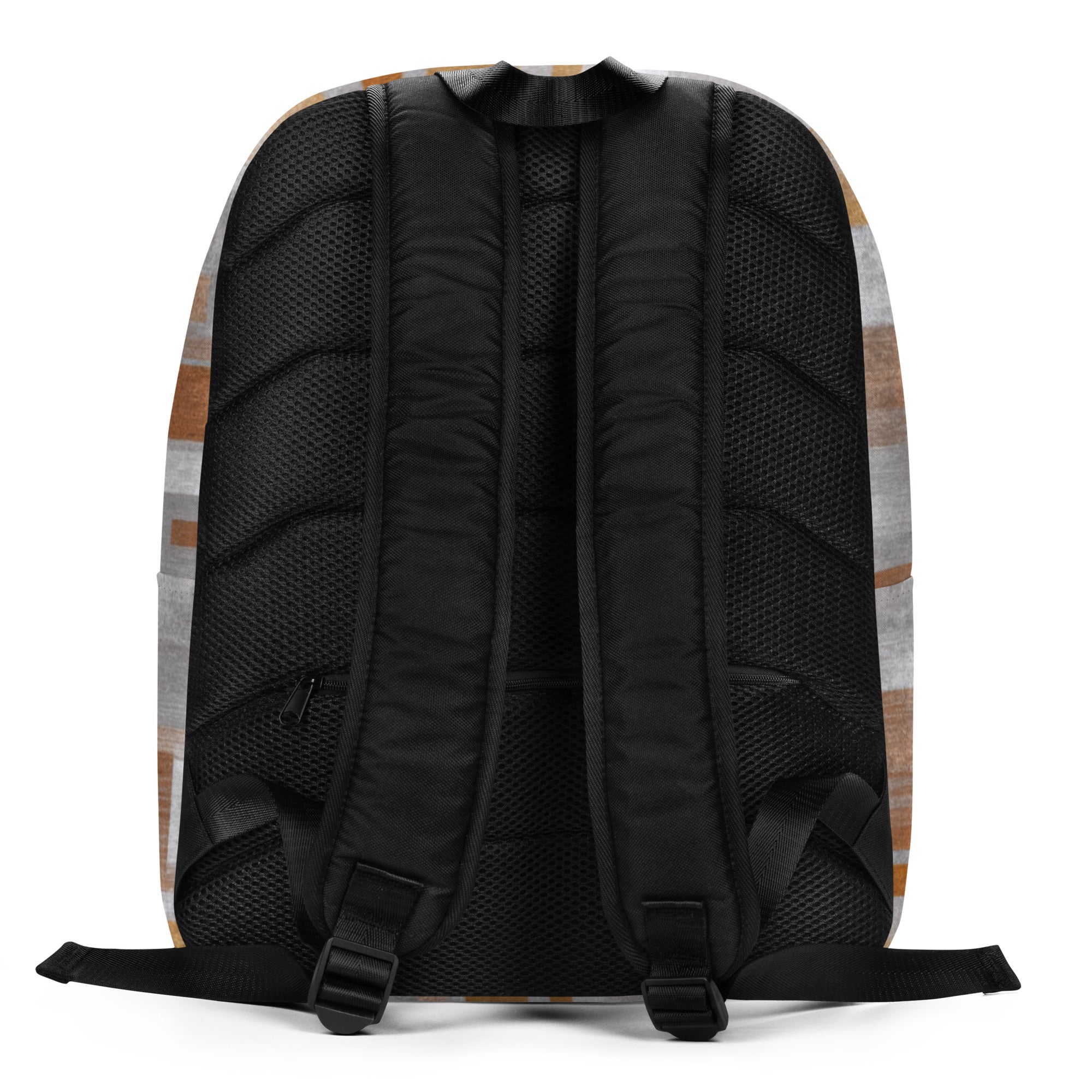 Brushed Metal Art Backpack-3