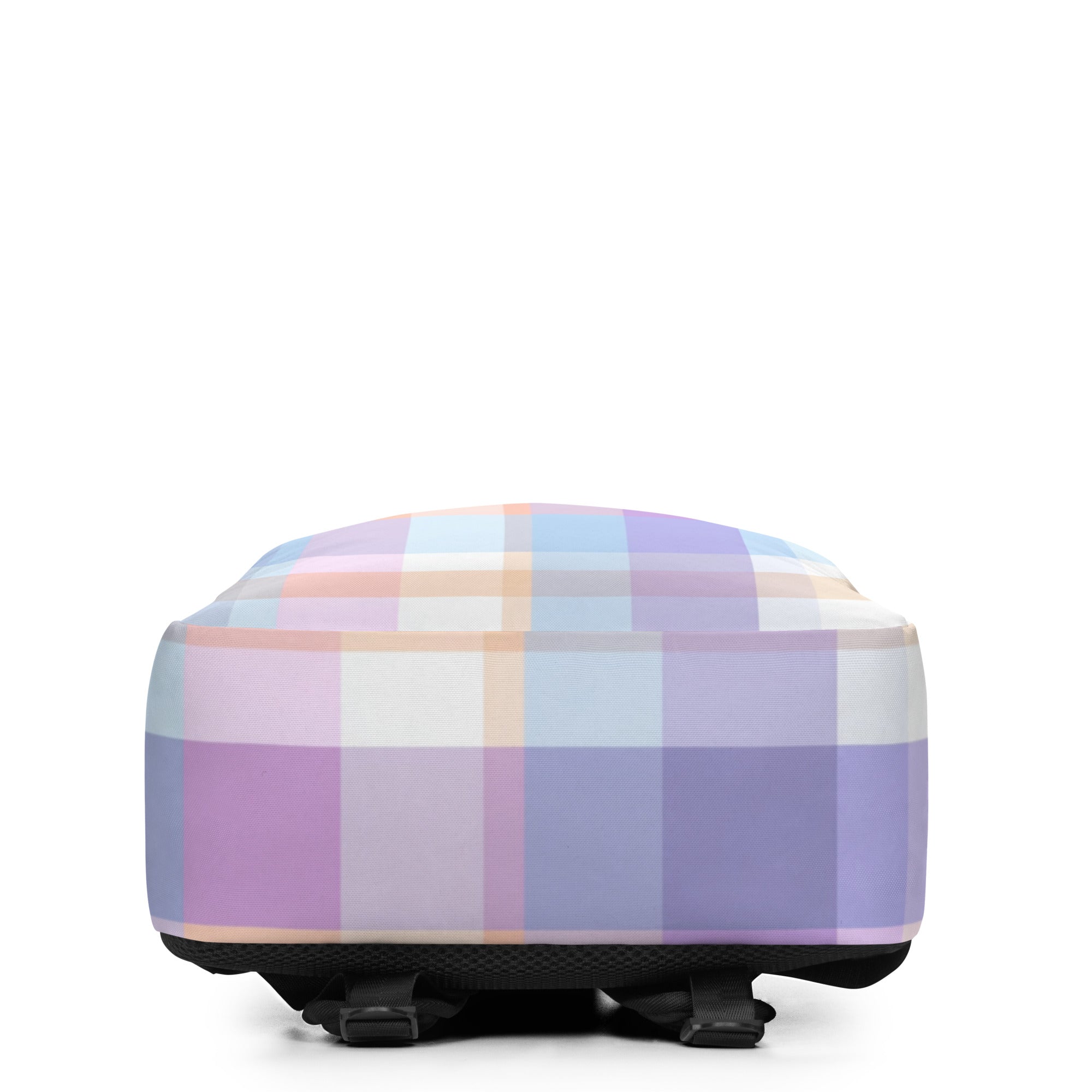 Pastel Grid Backpack-4