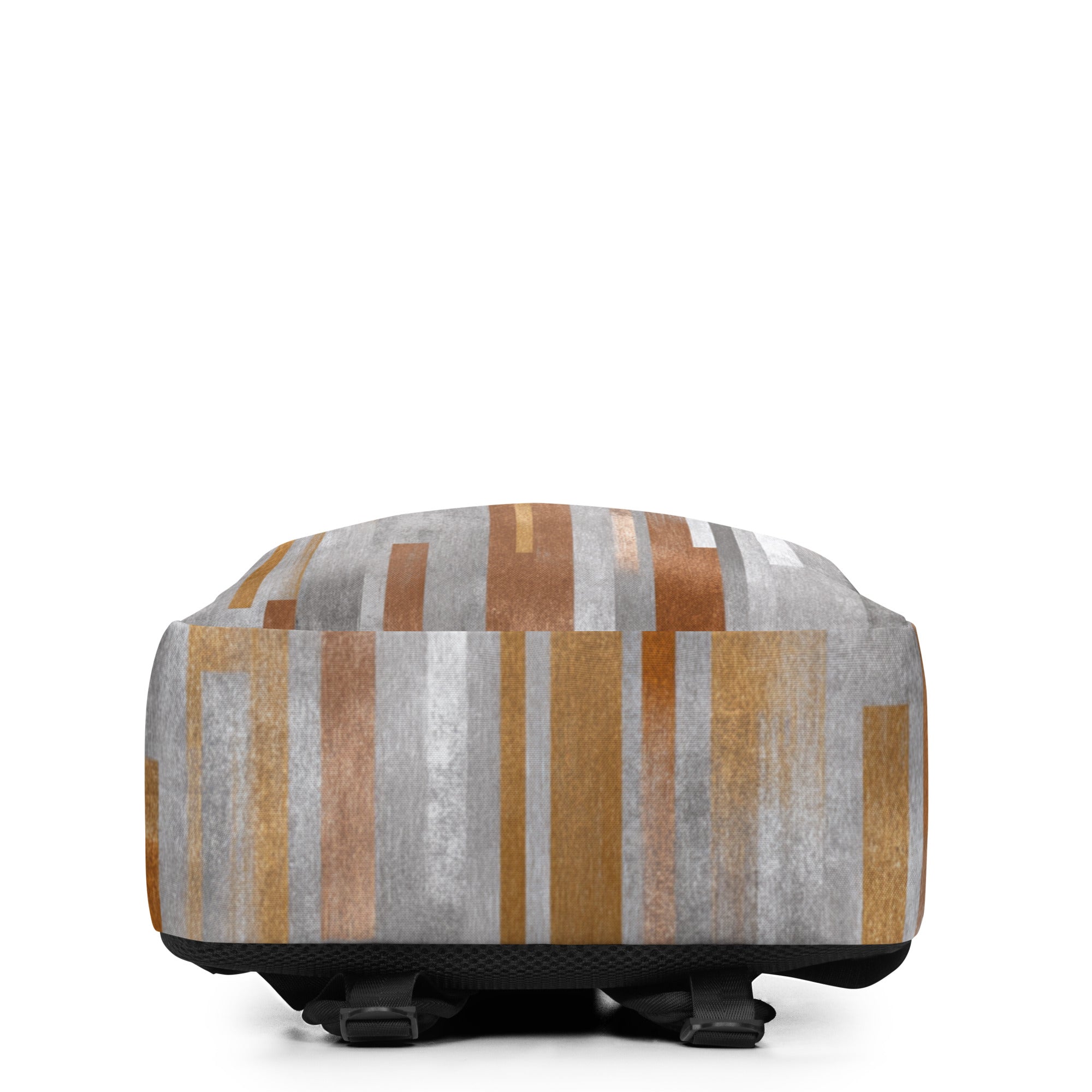 Brushed Metal Art Backpack-4