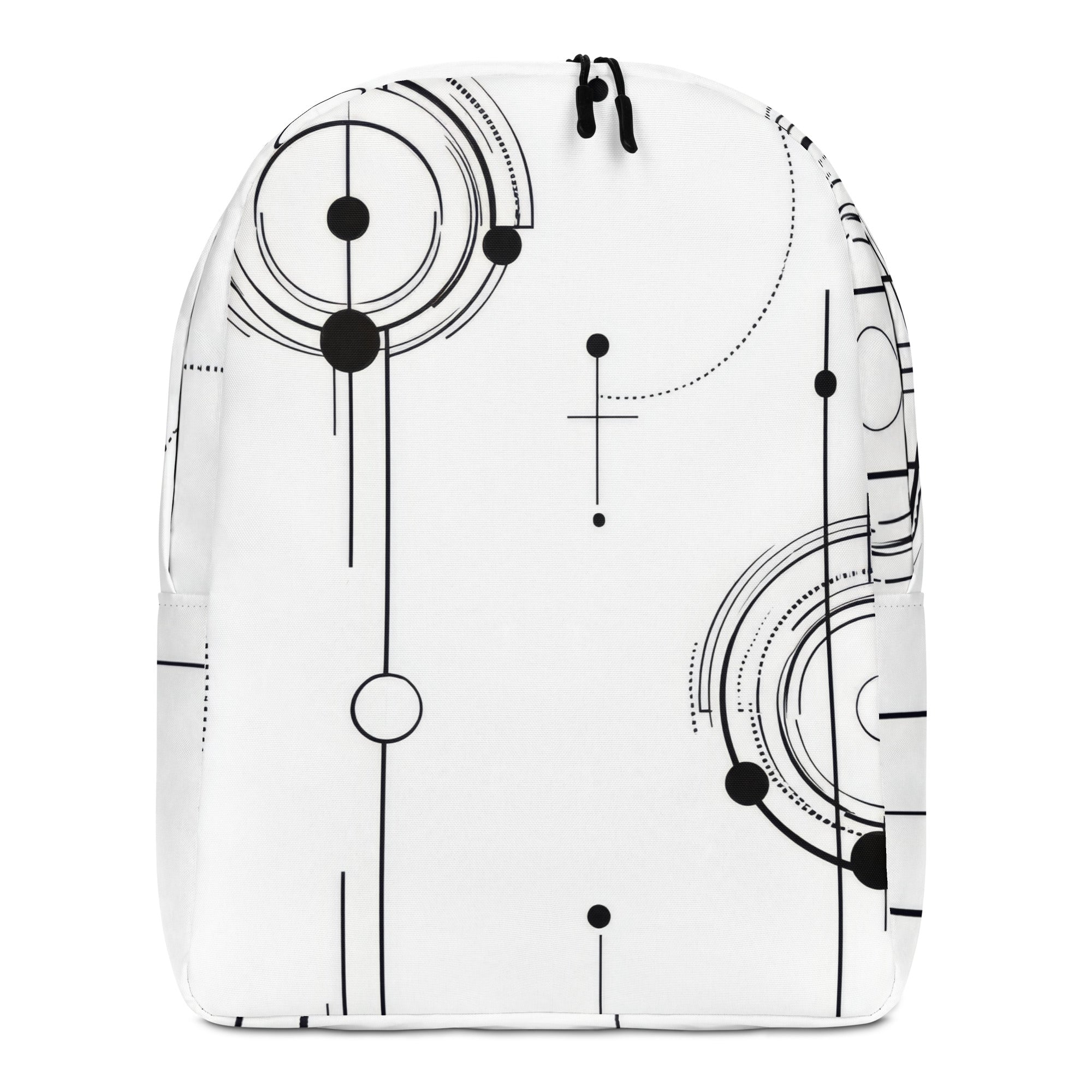 Minimalist Geometric Backpack-0