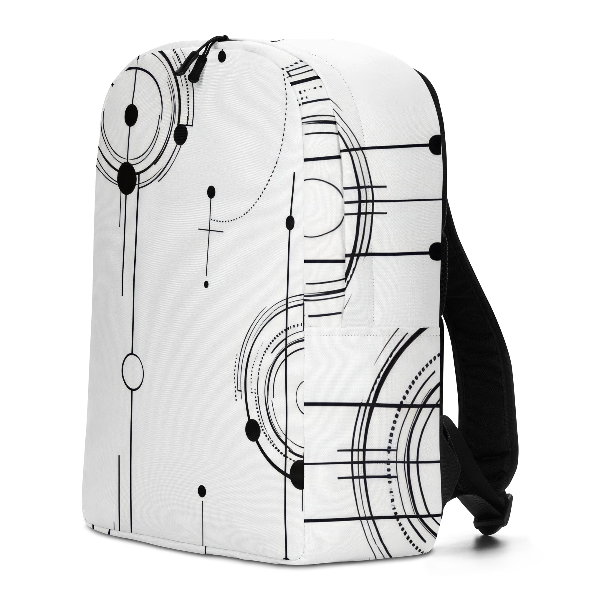 Minimalist Geometric Backpack-1