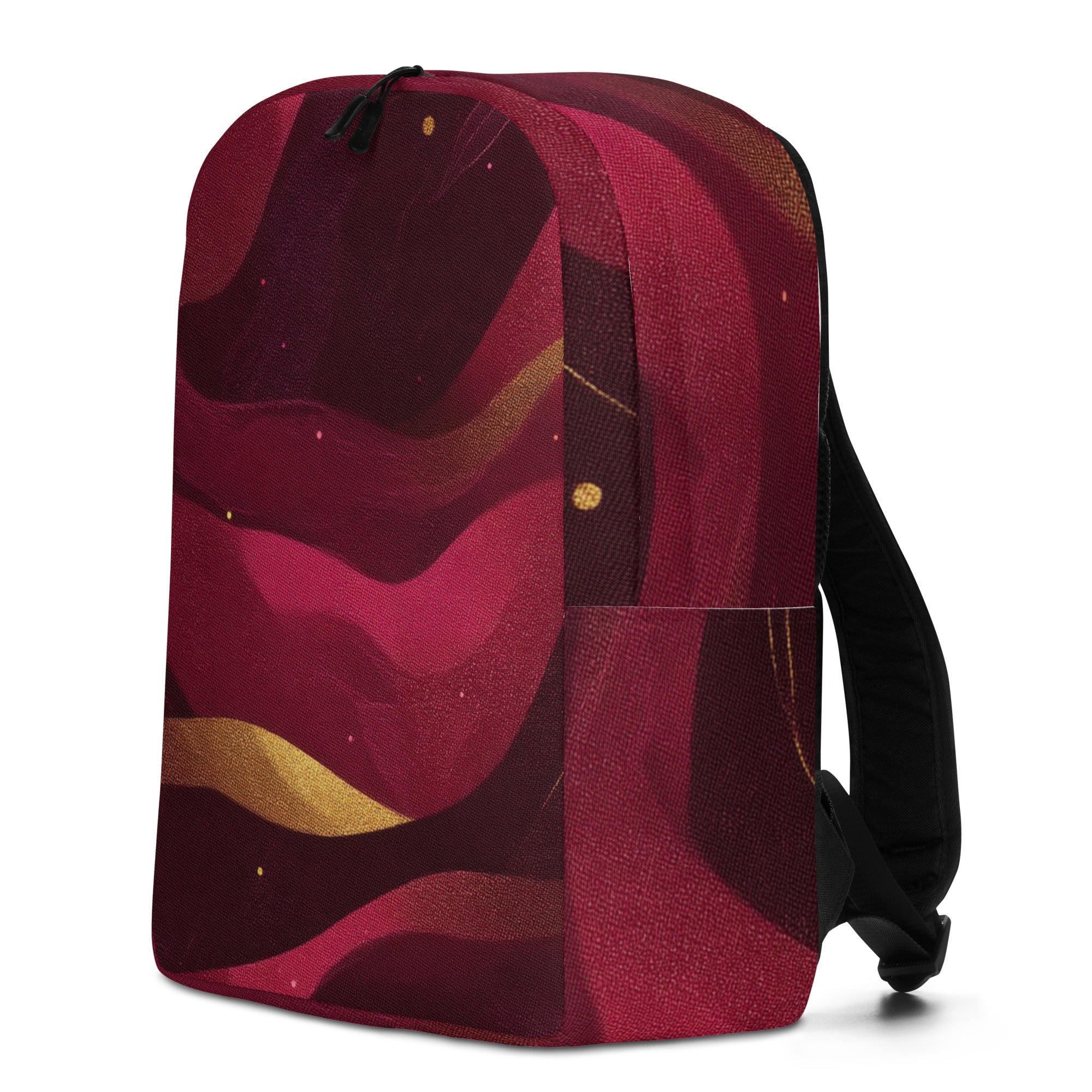 Crimson Velvet Backpack-1