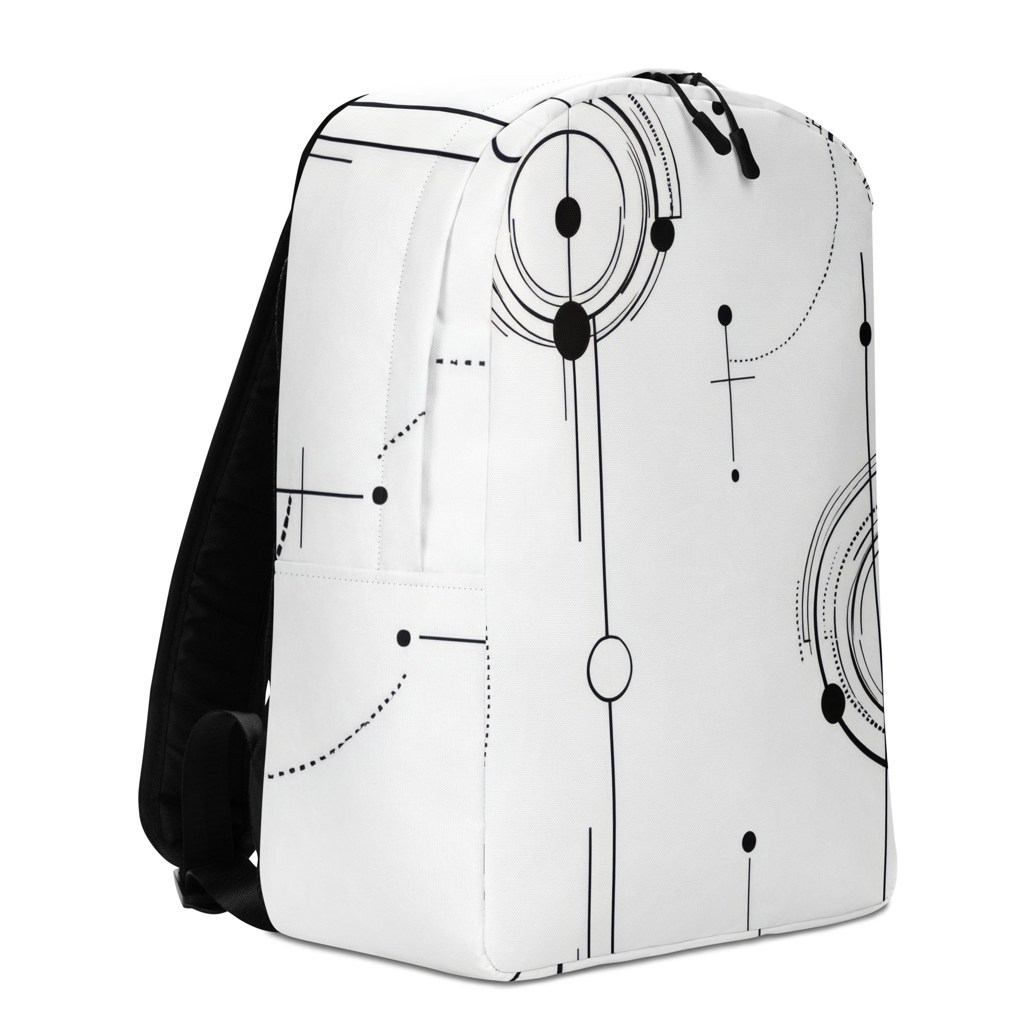 Minimalist Geometric Backpack-2