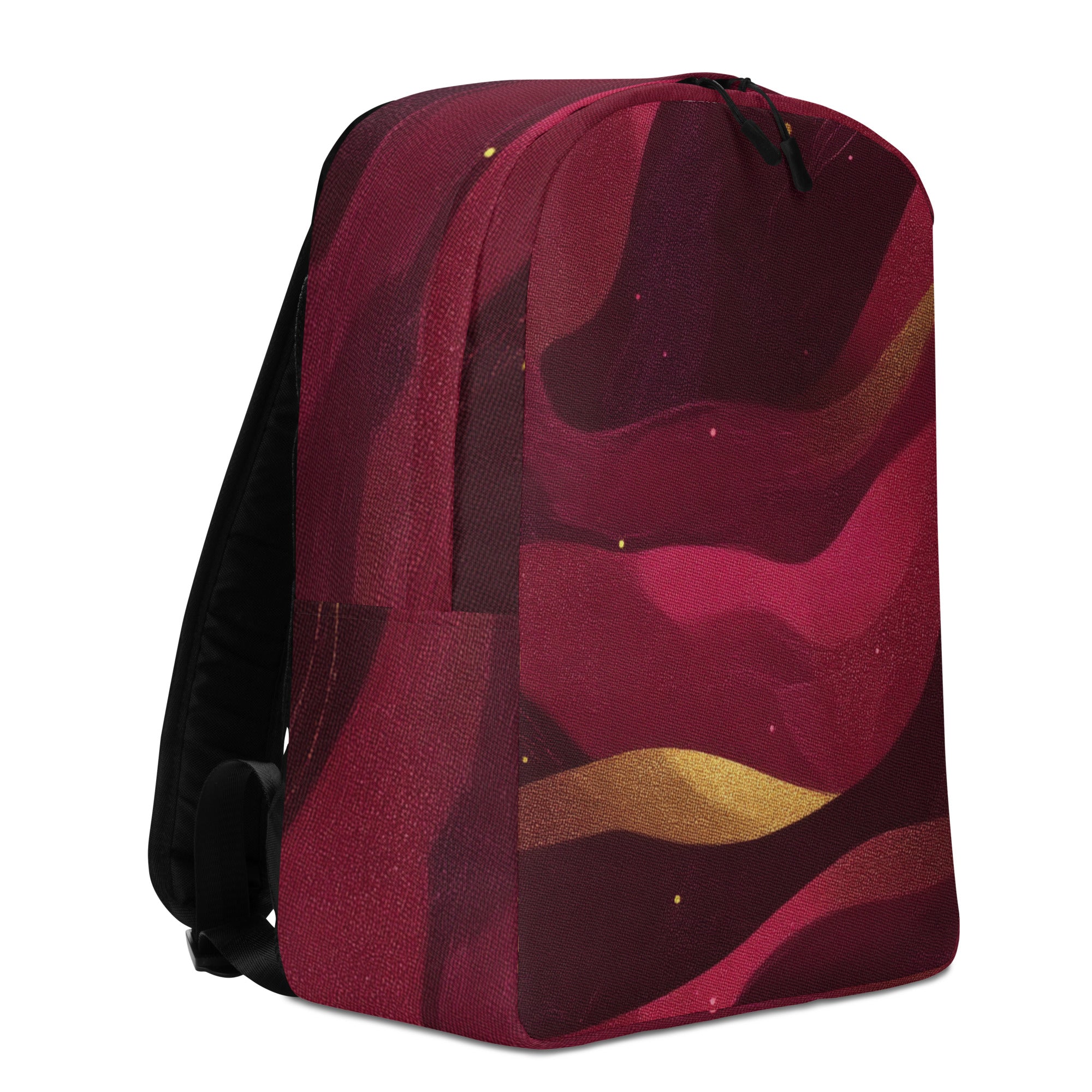 Crimson Velvet Backpack-2