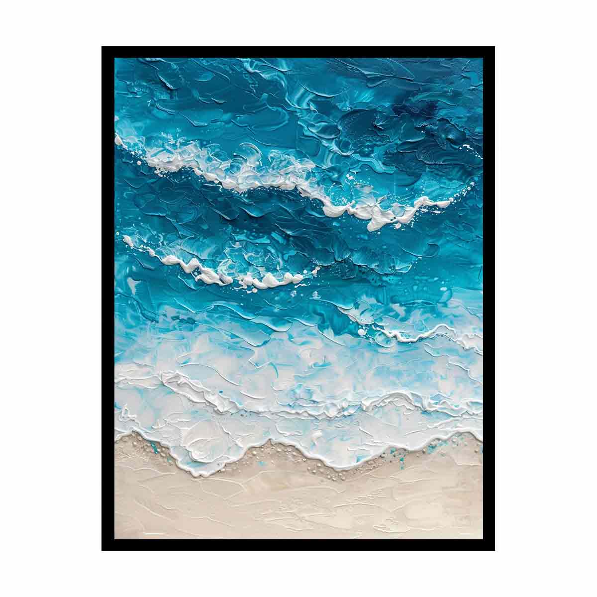 Beach Art  Canvas Painting  Print-4