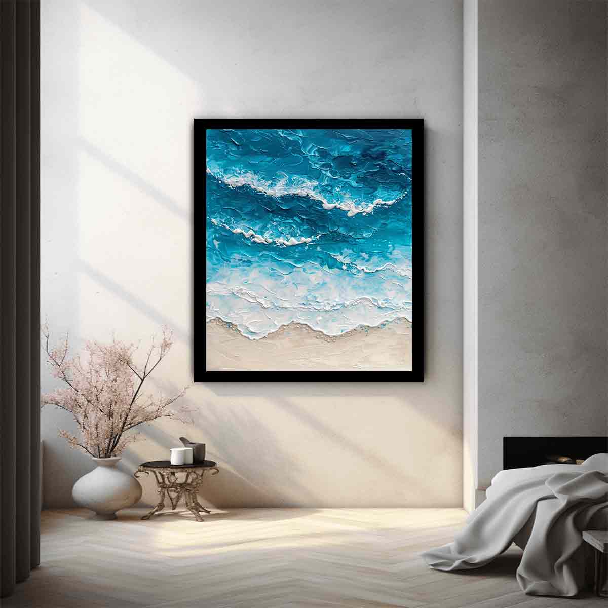 Beach Art  Canvas Painting  Print-1