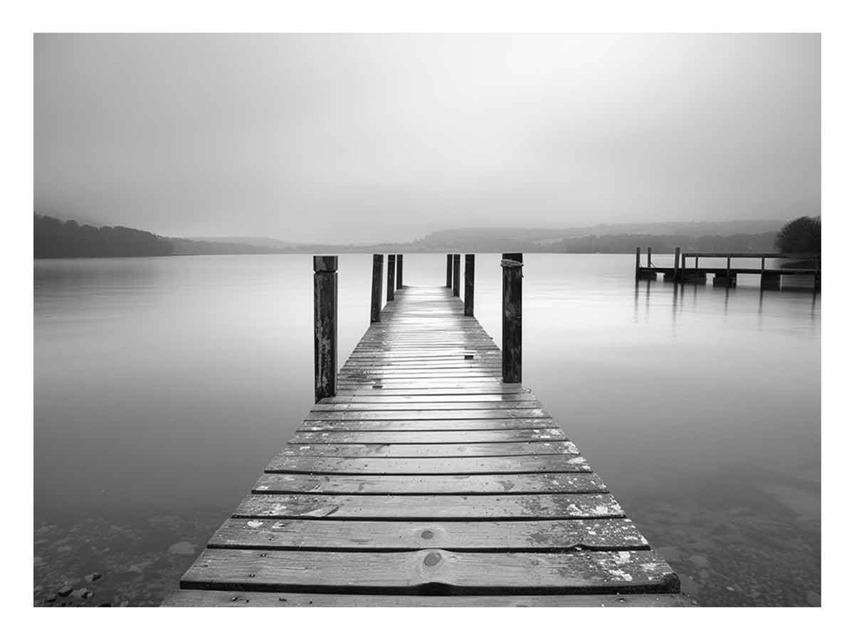 Jetty  Canvas Art Print-0