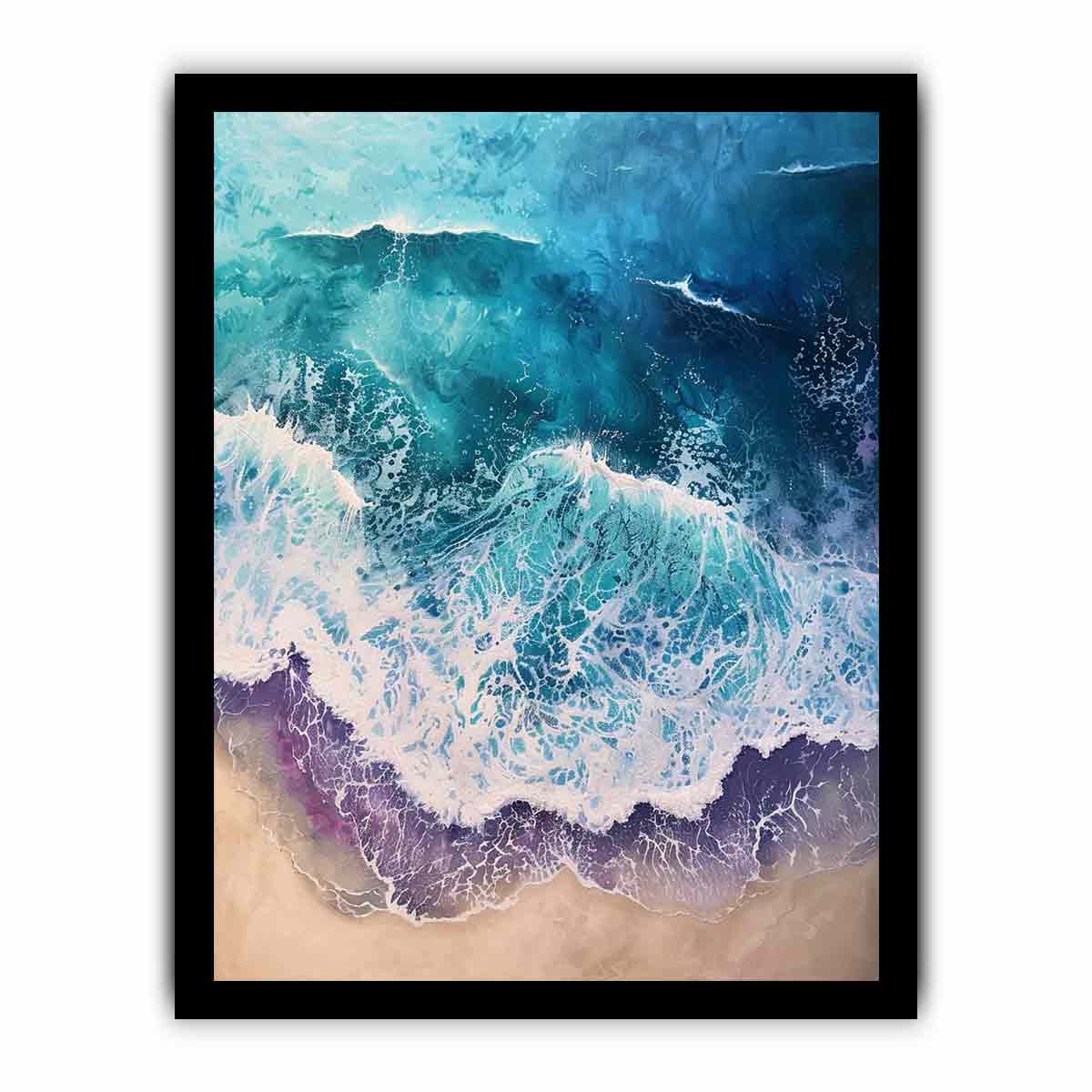 Beach  Canvas Painitng Print-7