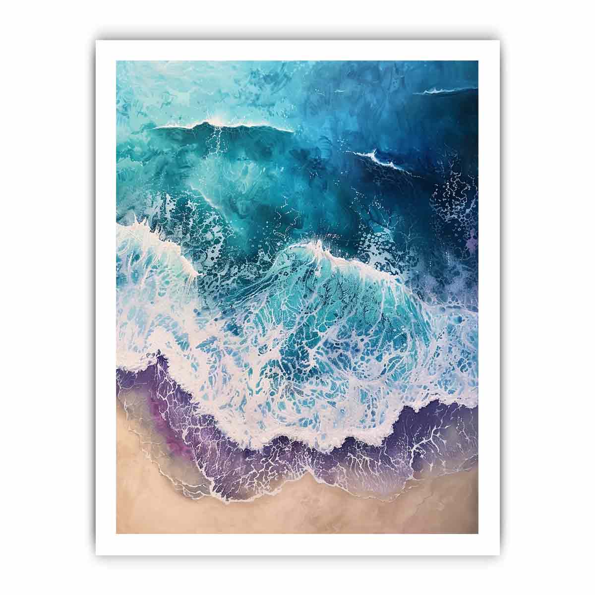 Beach  Canvas Painitng Print-8