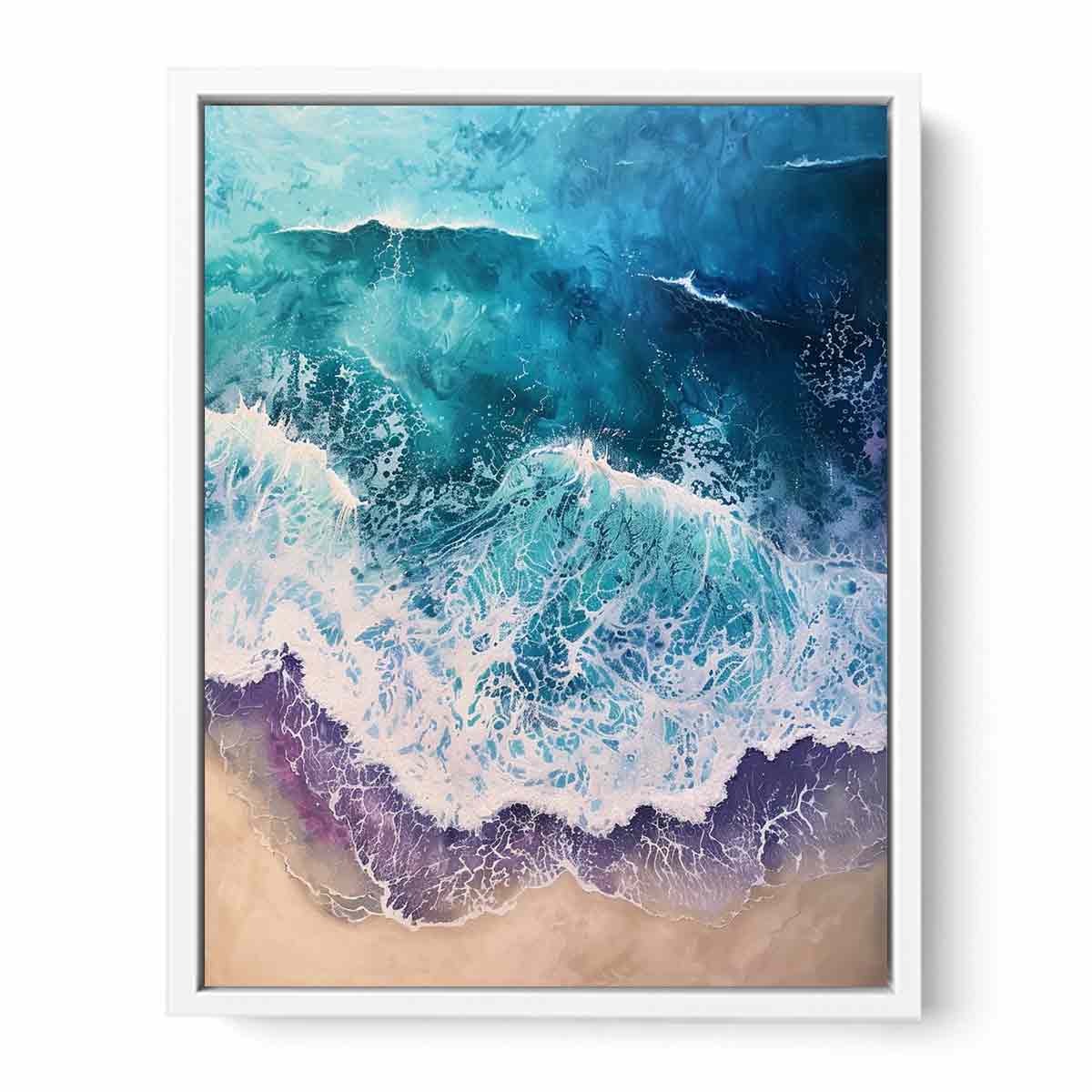 Beach  Canvas Painitng Print-5
