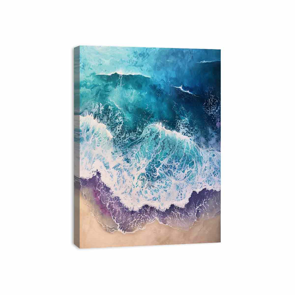 Beach  Canvas Painitng Print-3