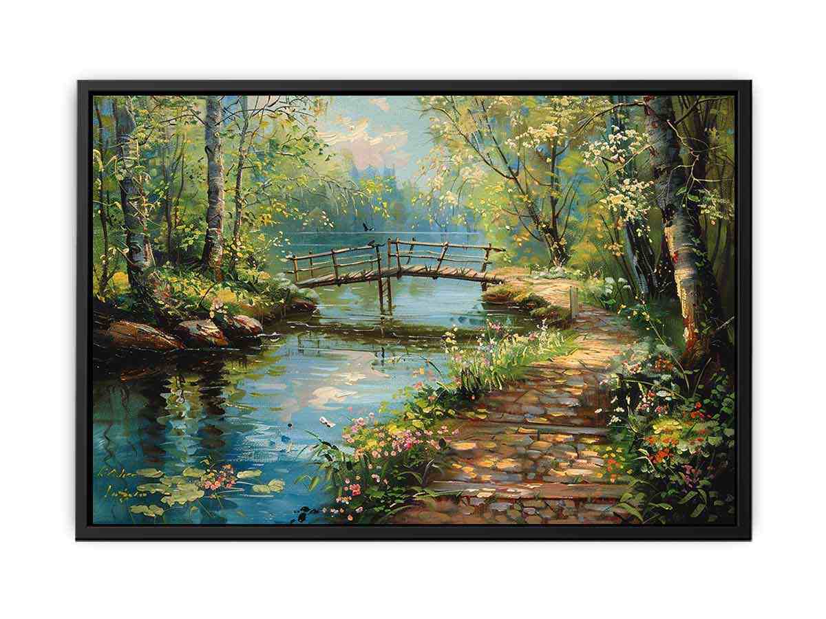 Along The Way landscape  Canvas painting Print-4