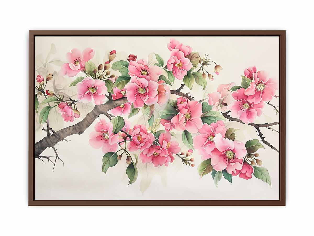 Blossom Flower tree Canvas Art Print-6
