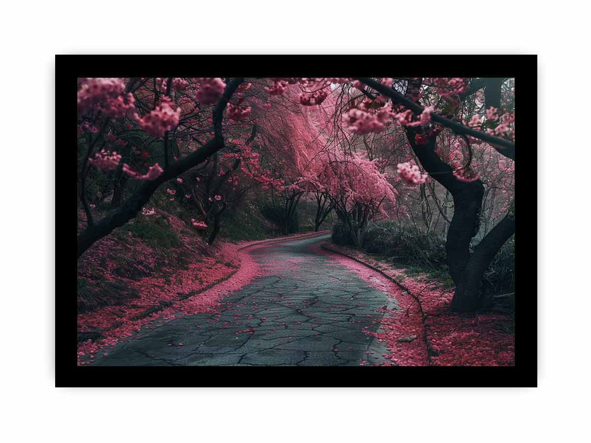 Cherry Blossom  Canvas Art Print painting-7