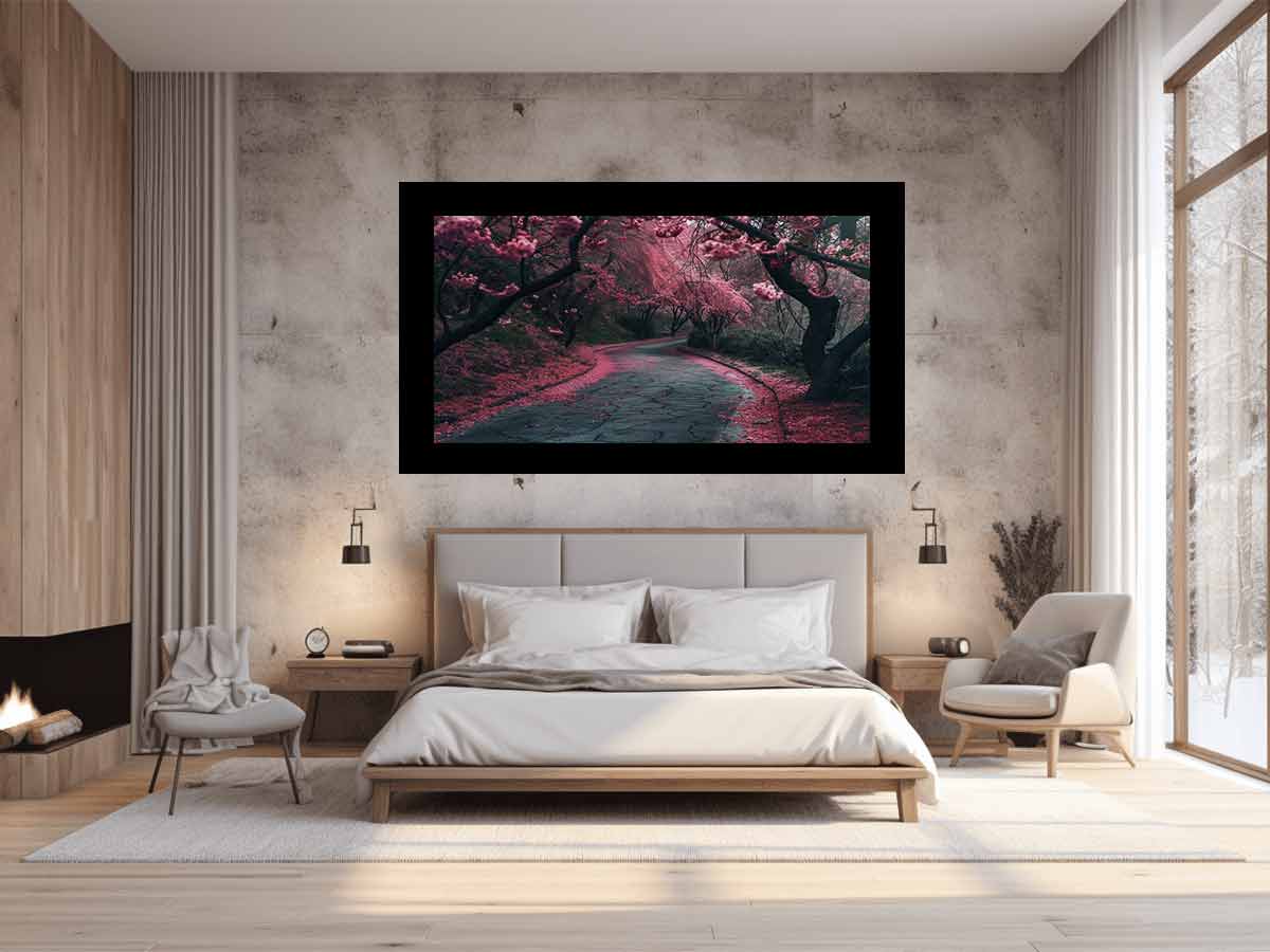 Cherry Blossom  Canvas Art Print painting-1