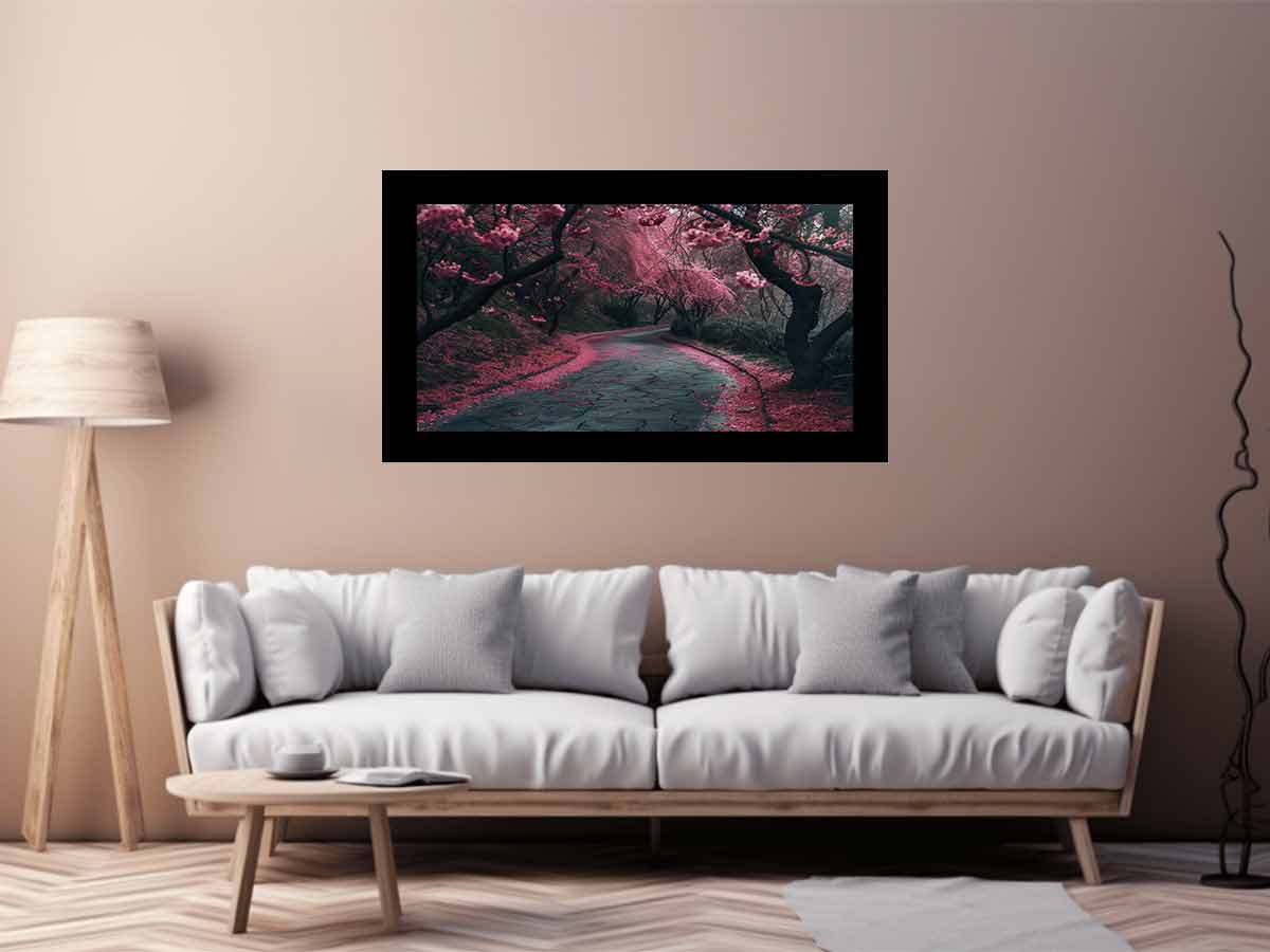 Cherry Blossom  Canvas Art Print painting-2