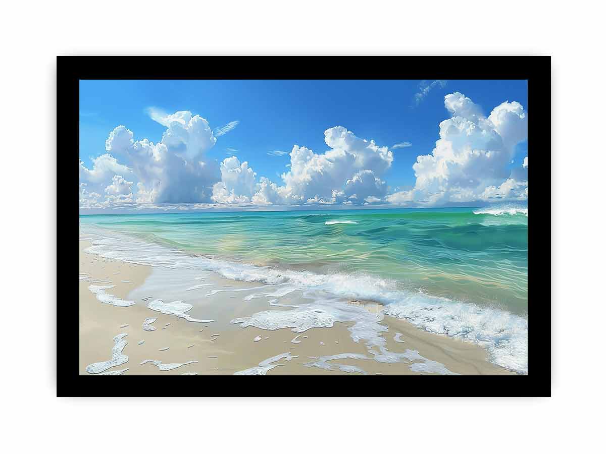 Perfect Beach  Canvas painting  Print-7