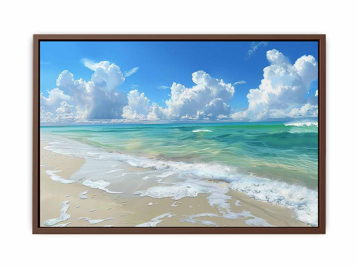 Perfect Beach  Canvas painting  Print-6