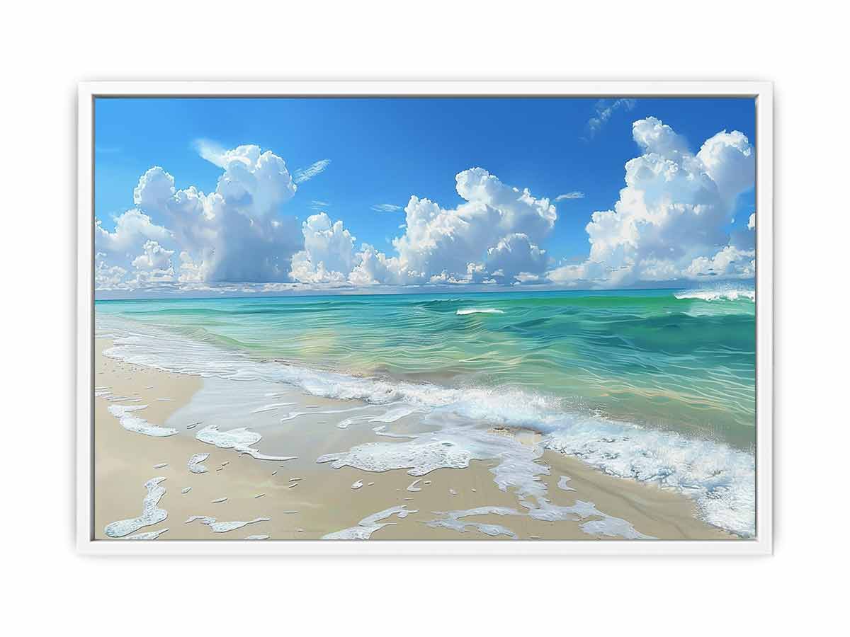 Perfect Beach  Canvas painting  Print-5
