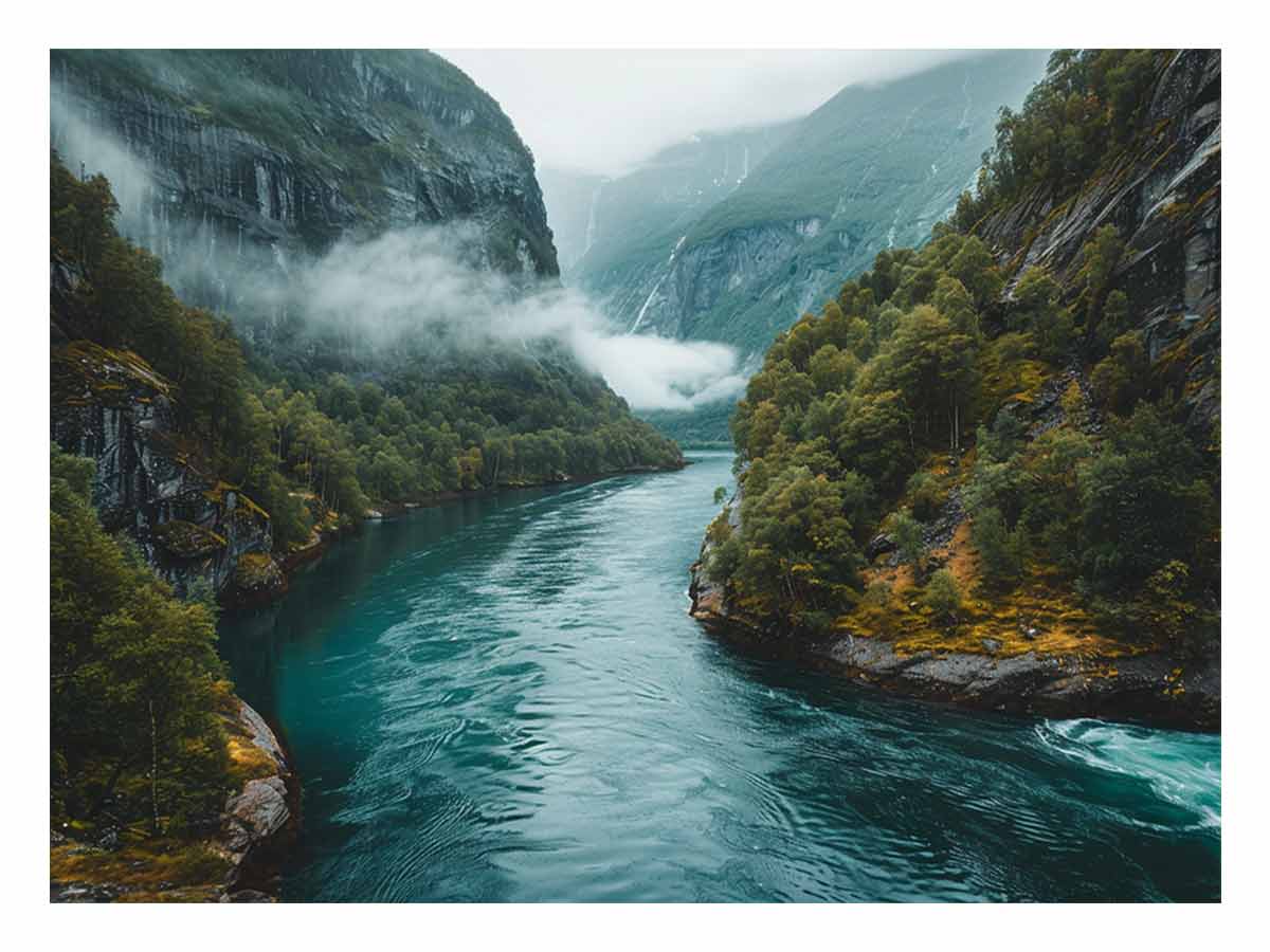 Norway  Canvas Art Print-0