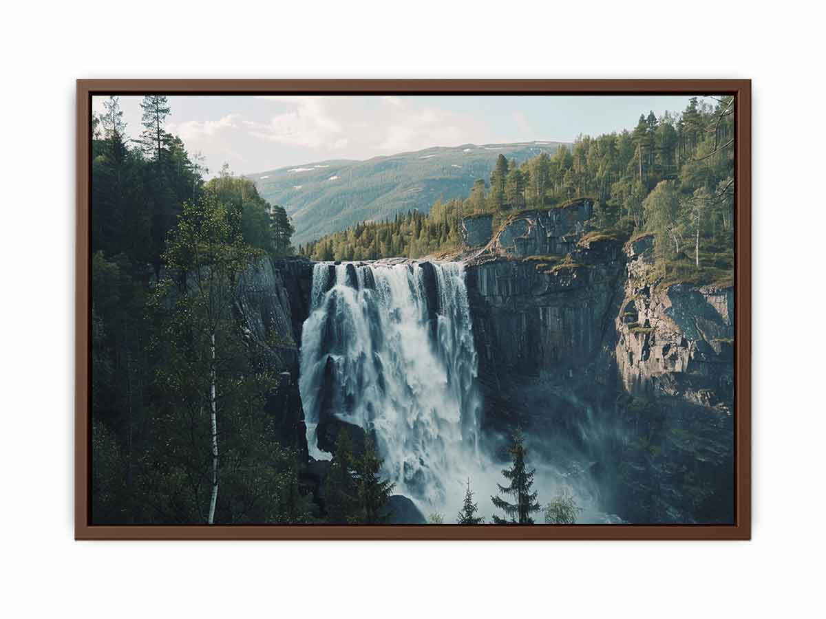 Waterfall Canvas art Painting  Print-6