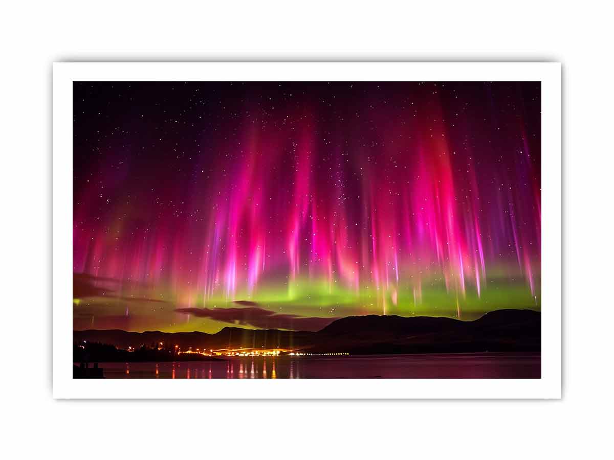 Northern Lights  Canvas Painting Print-8