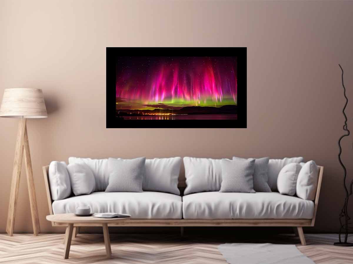 Northern Lights  Canvas Painting Print-2
