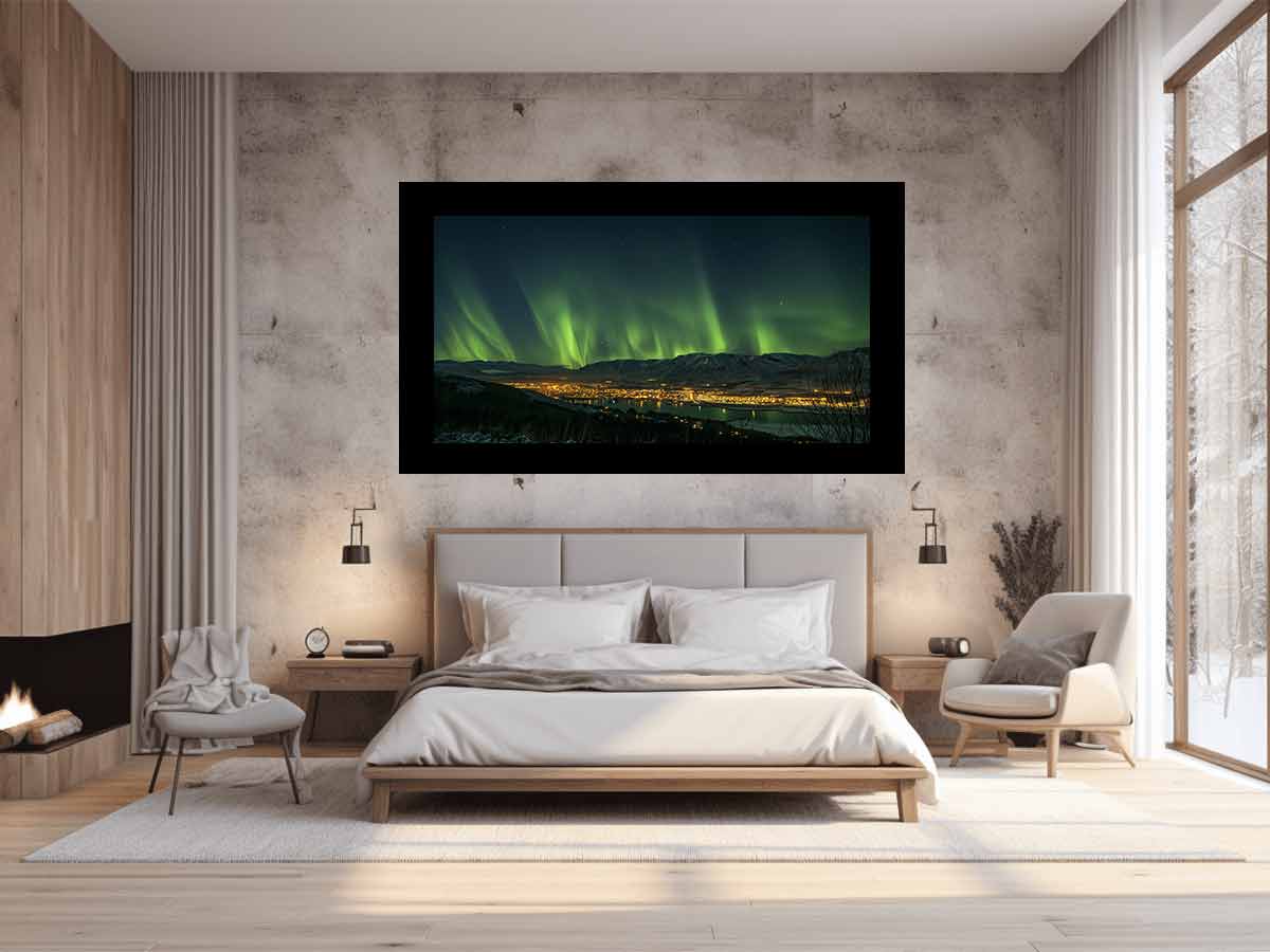Northern Lights  Canvas Art Print Poster-1