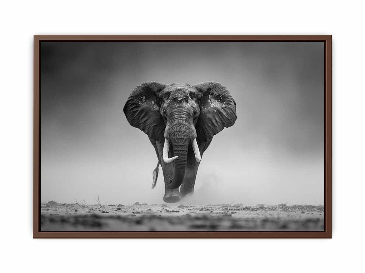 Elepahant Canvas Painting  Print-6