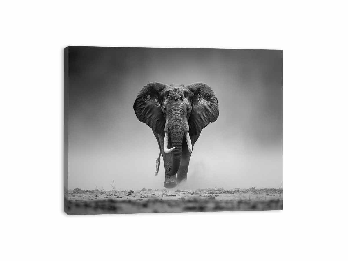 Elepahant Canvas Painting  Print-3