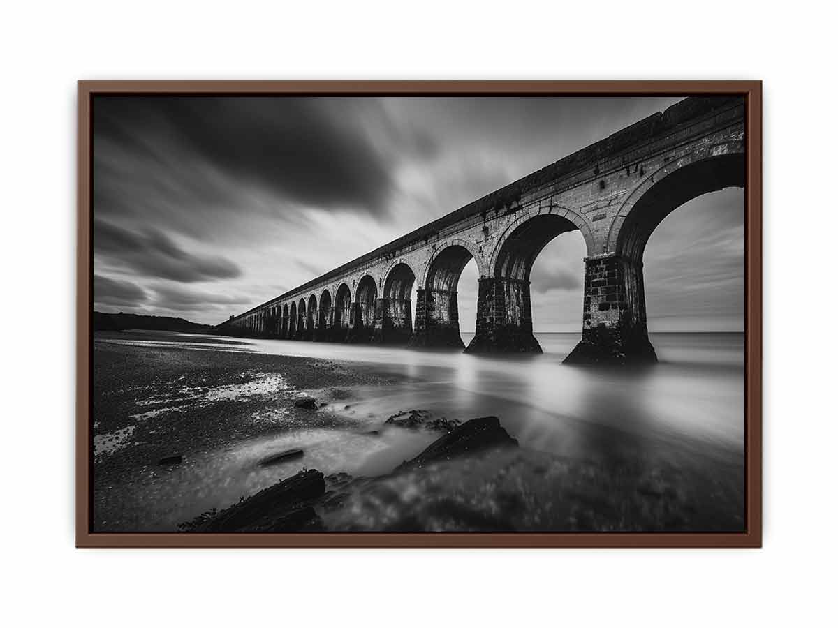 Railway Bridge Canvas Art Print-6