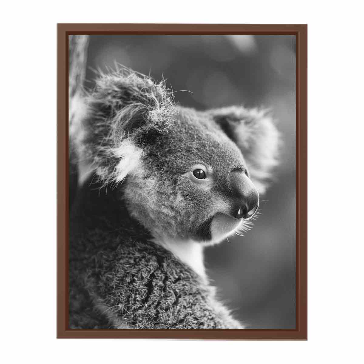 Baby Koala Canvas Art Print Photography art-6