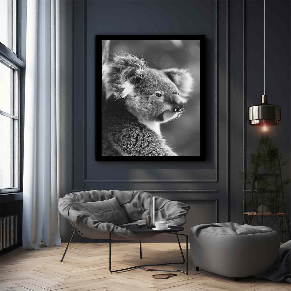 Baby Koala Canvas Art Print Photography art-2