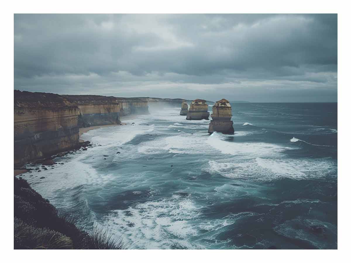 The Great Ocean Canvas Art Print-0