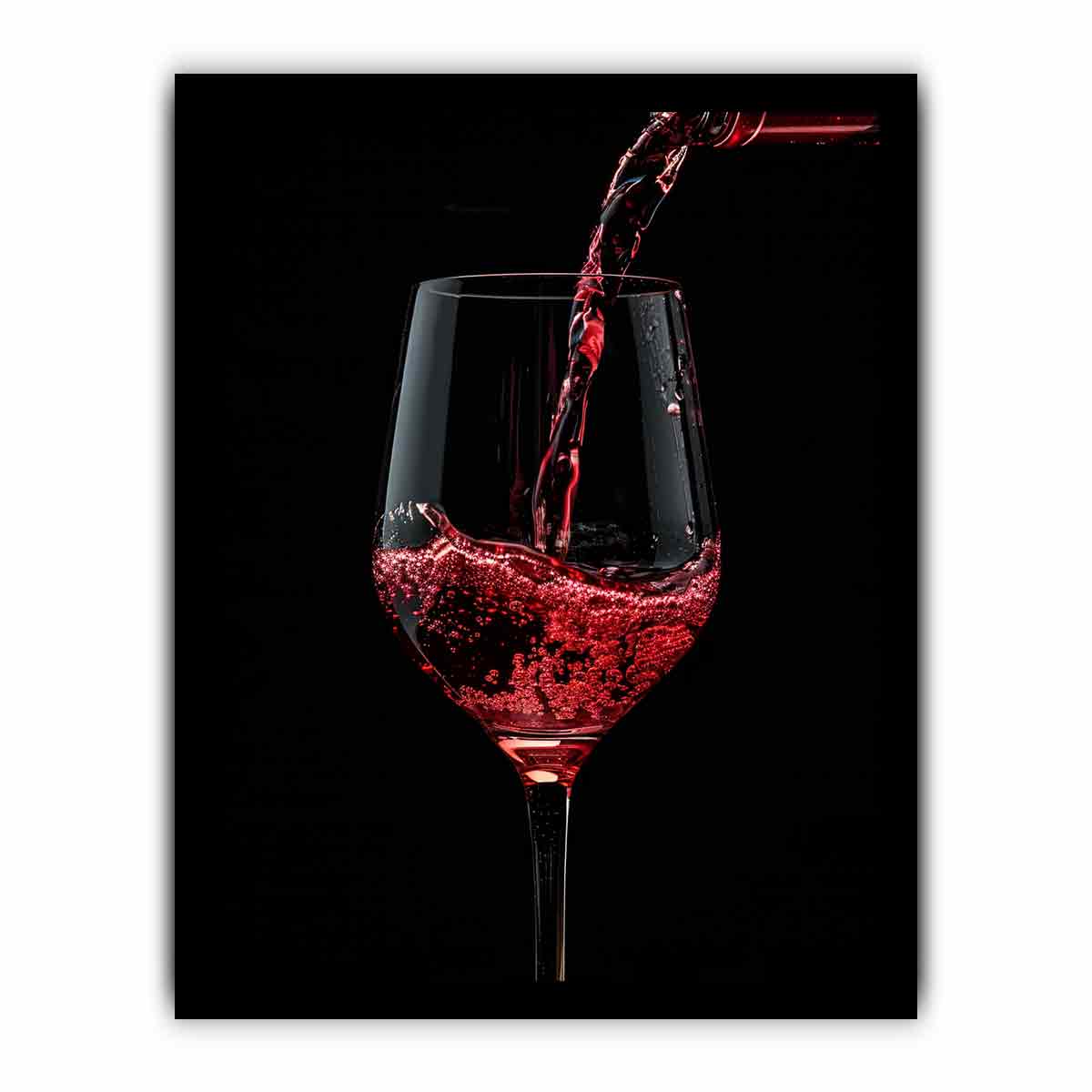Wine Galss Canvas Art Print-7