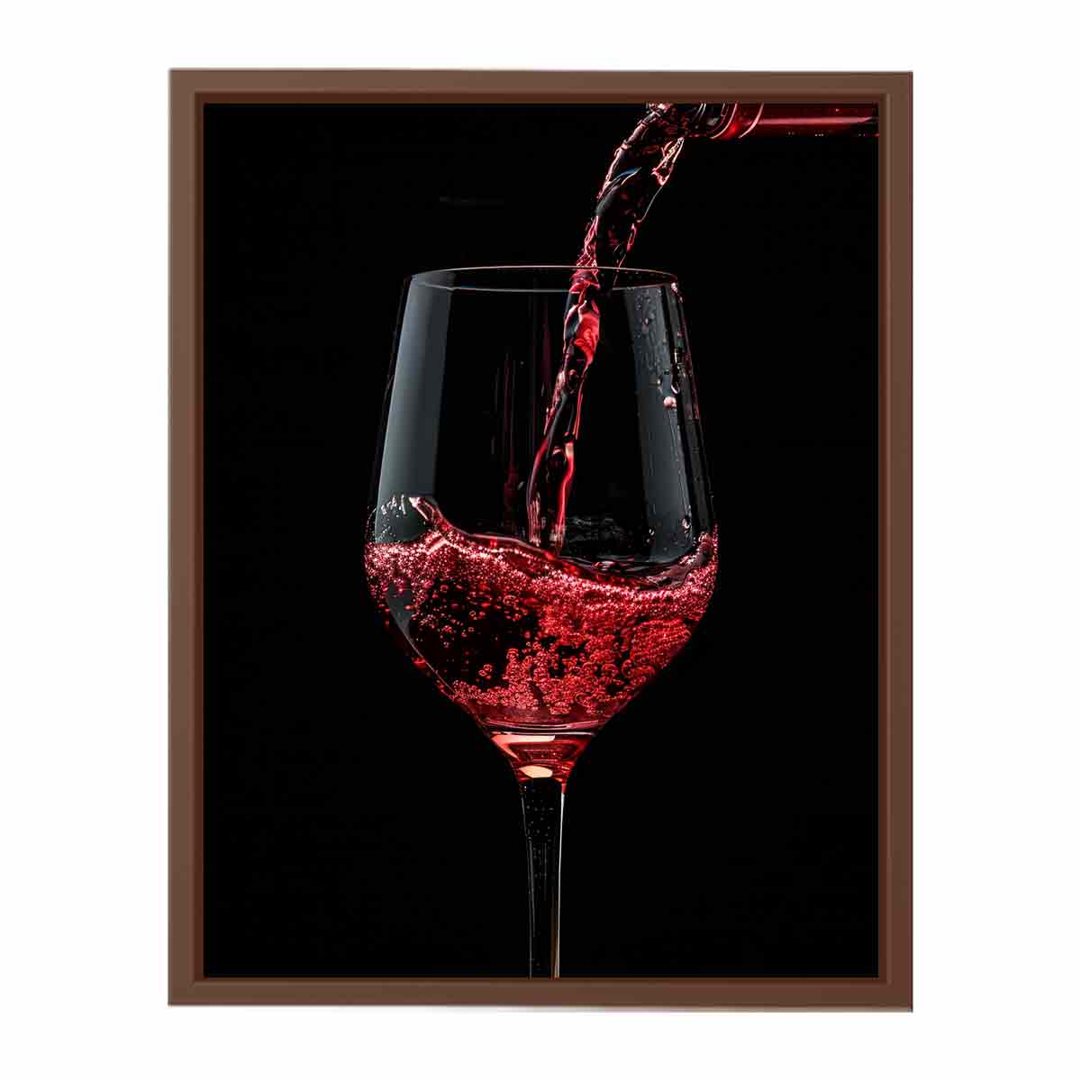 Wine Galss Canvas Art Print-6
