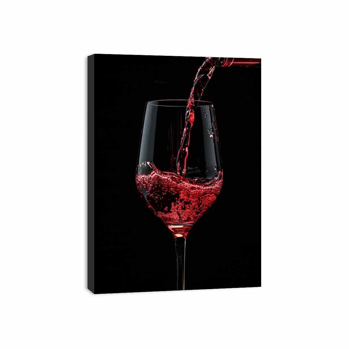 Wine Galss Canvas Art Print-3