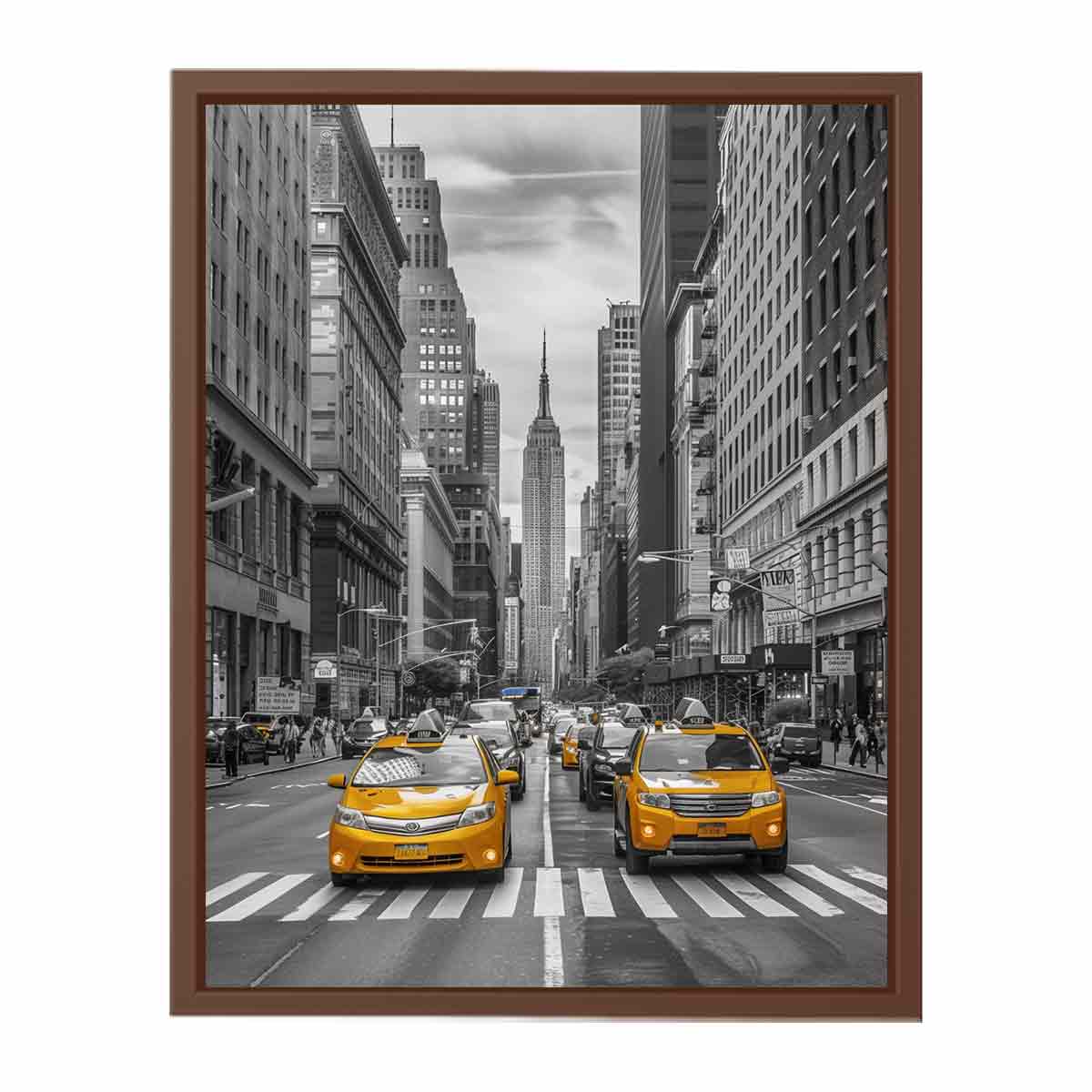 New York Street Canvas  Art Print-6