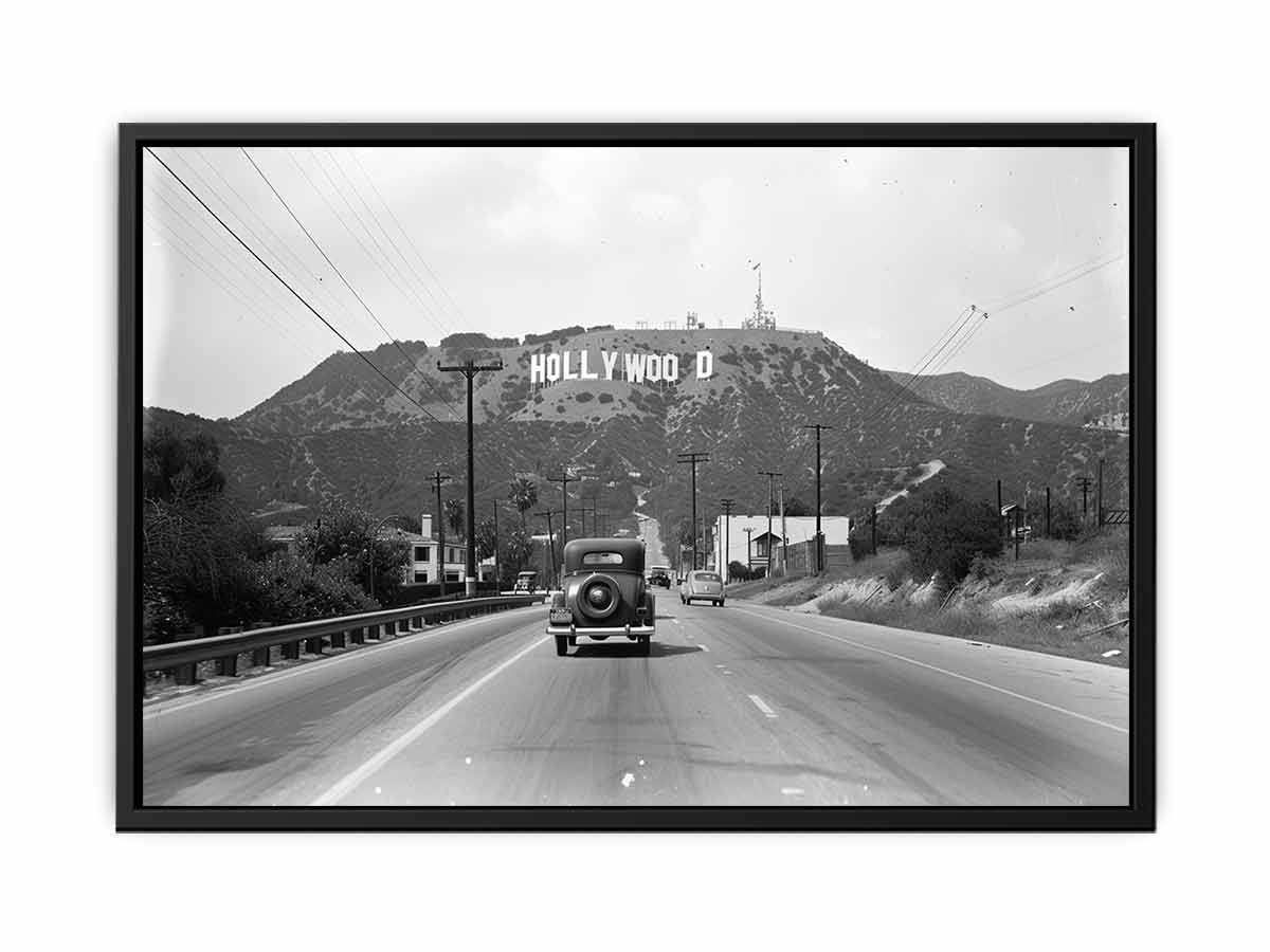 Hollywood Road Canvas Art Print-4