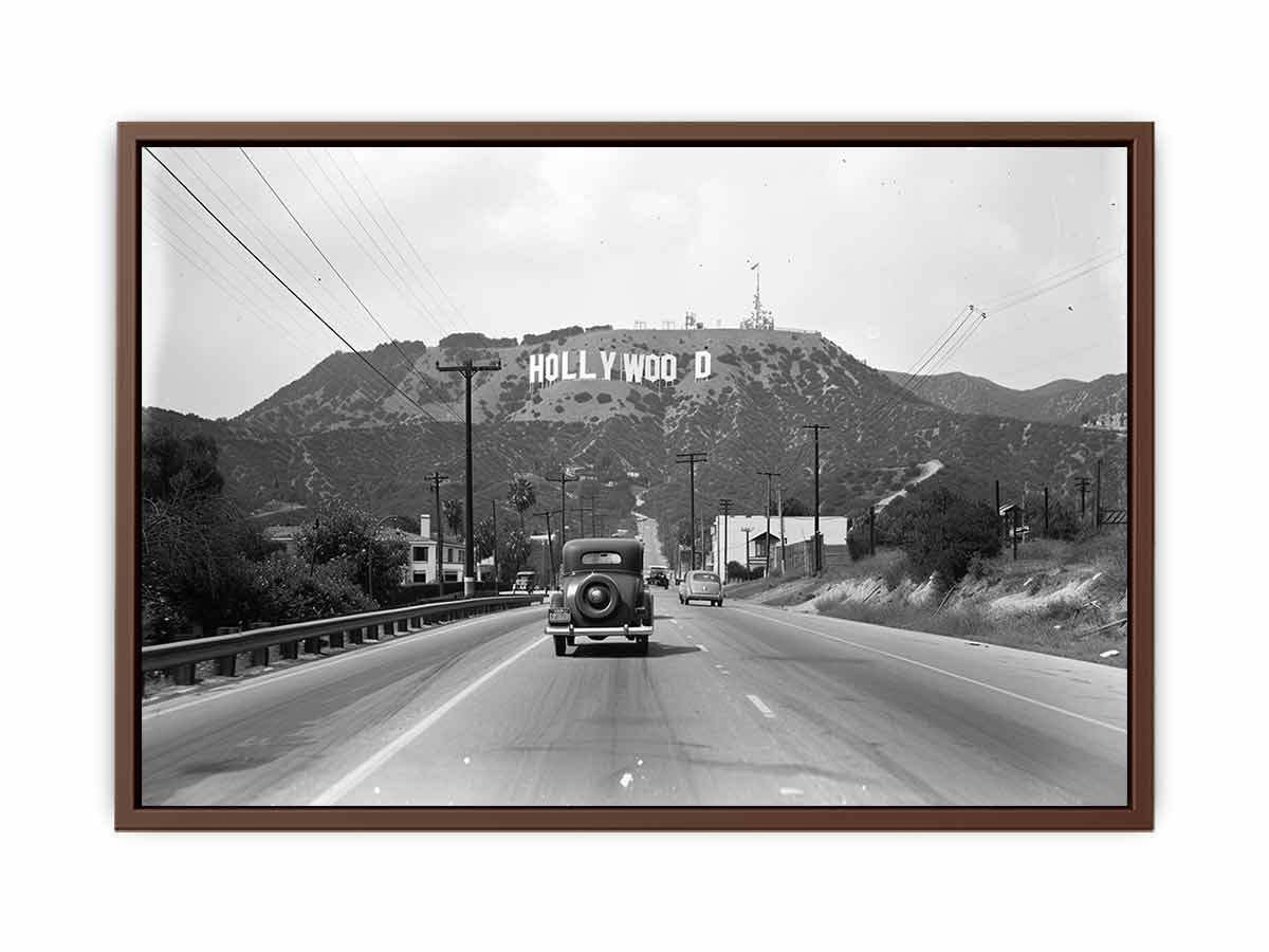 Hollywood Road Canvas Art Print-6