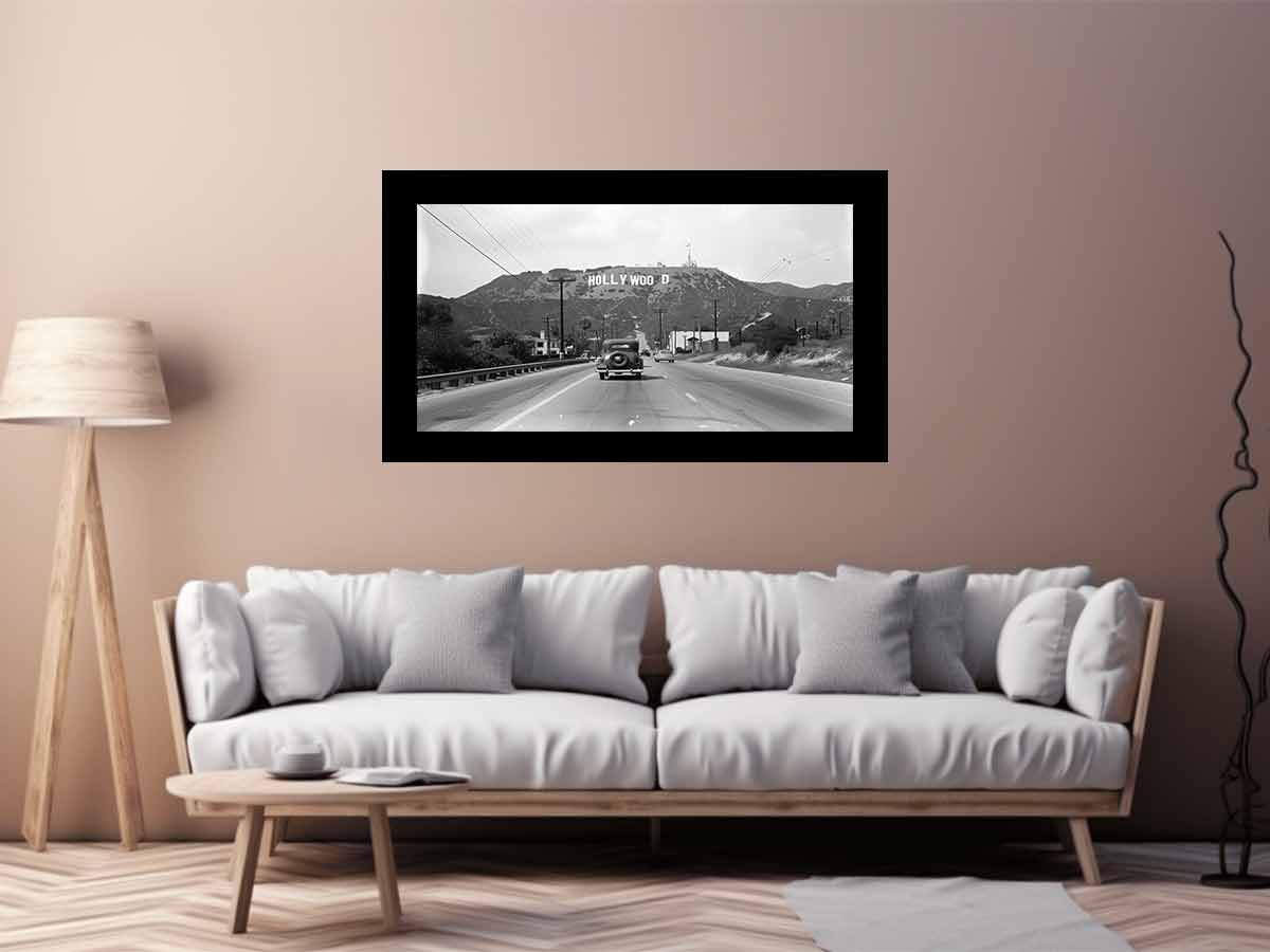 Hollywood Road Canvas Art Print-2