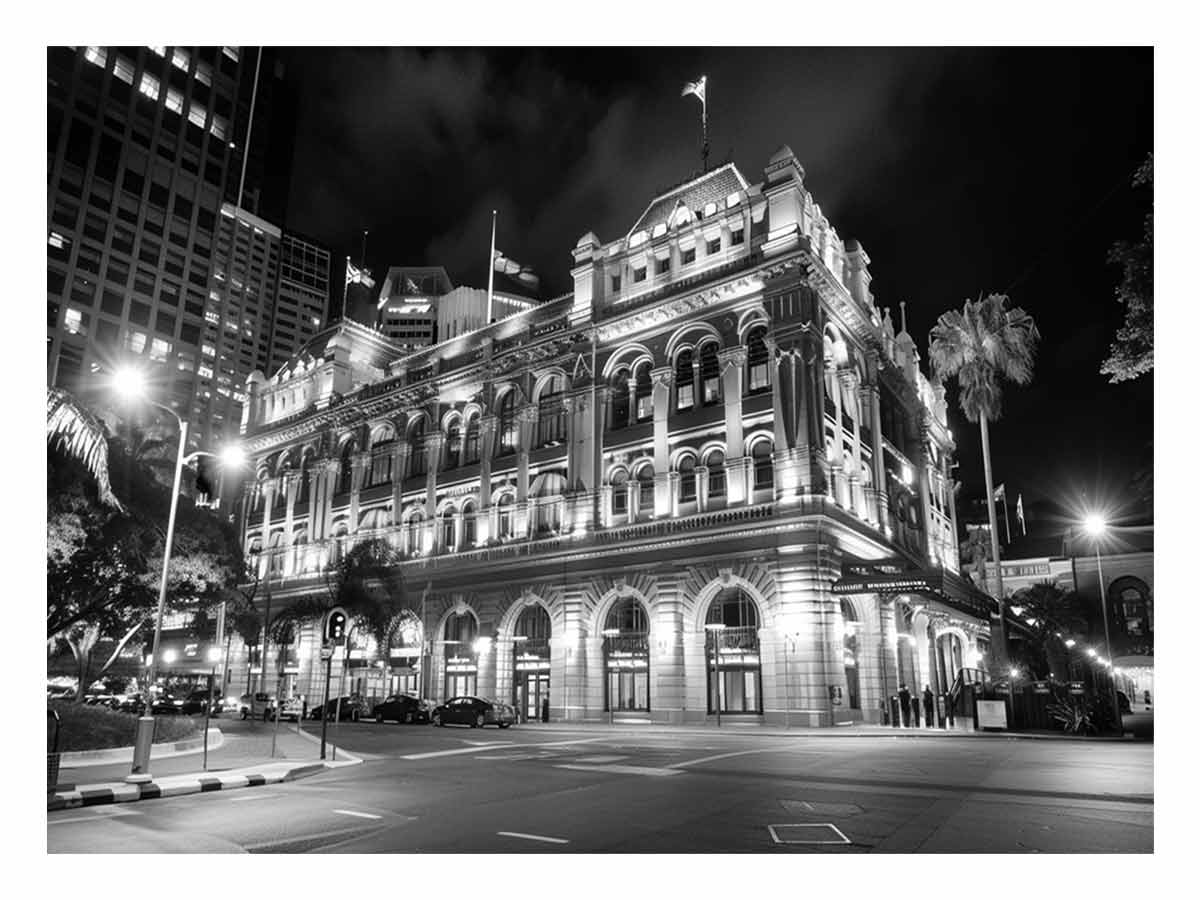 Brisbane Casino Canvas Art Print-0