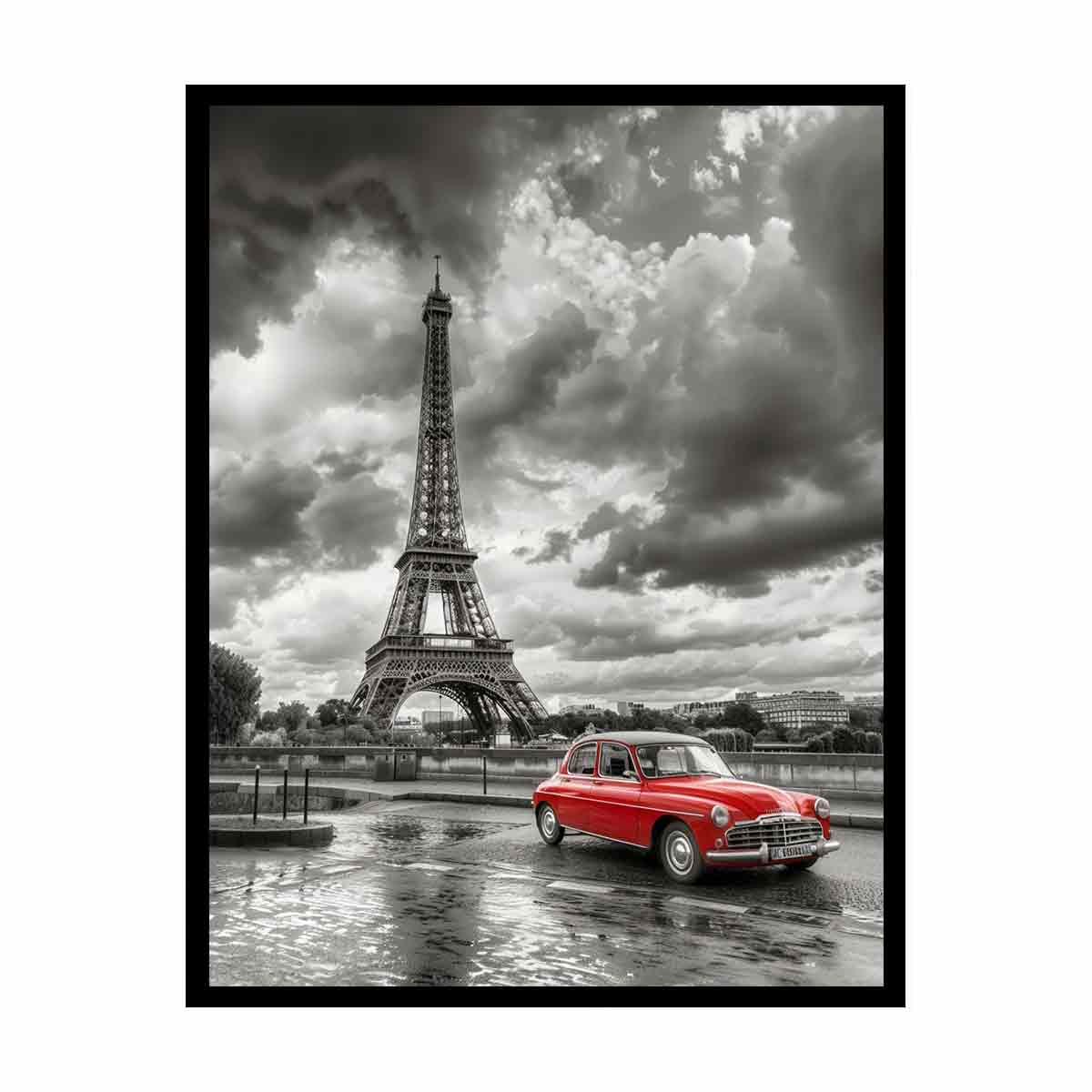 Eiffel Tower  Canvas Art Print-4