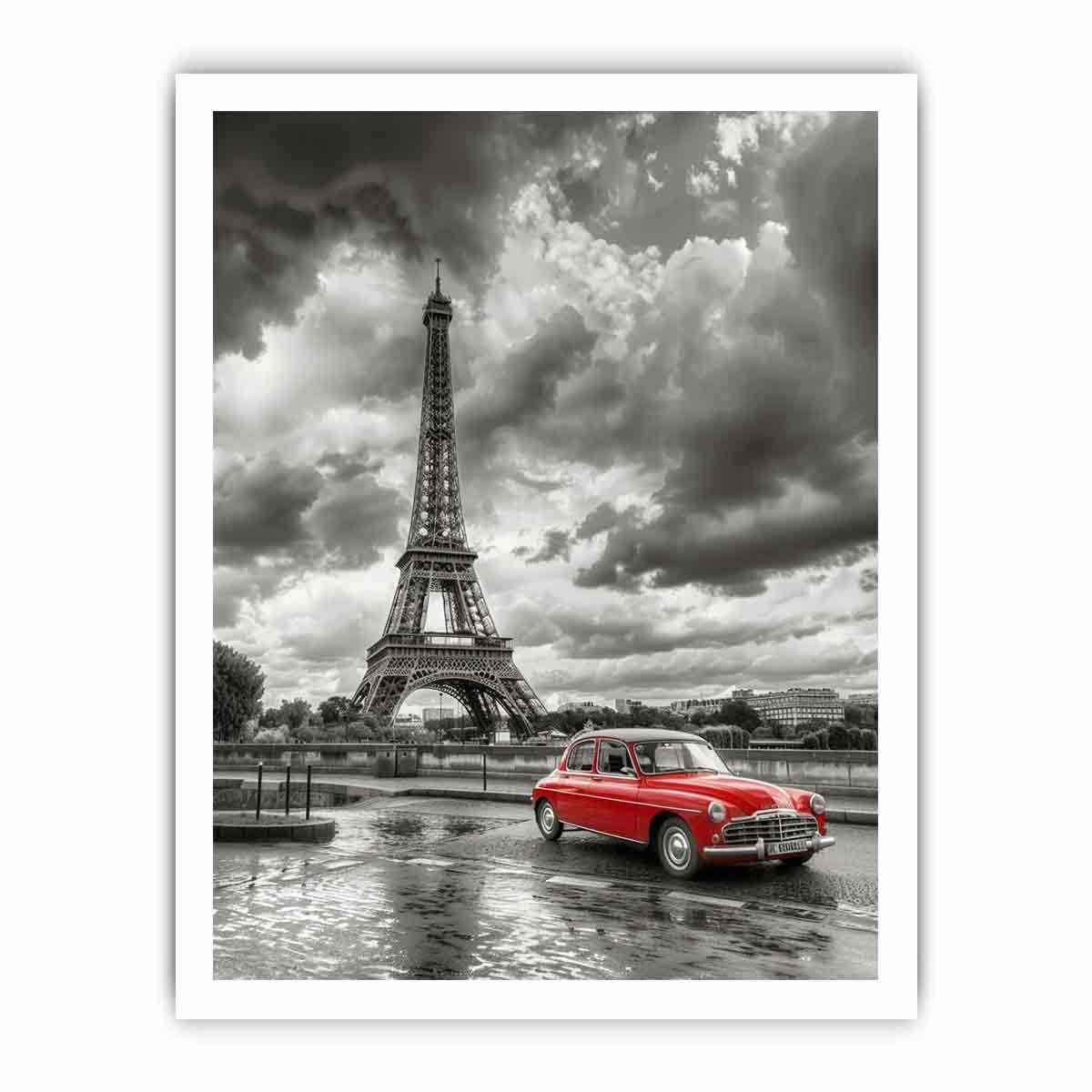 Eiffel Tower  Canvas Art Print-8