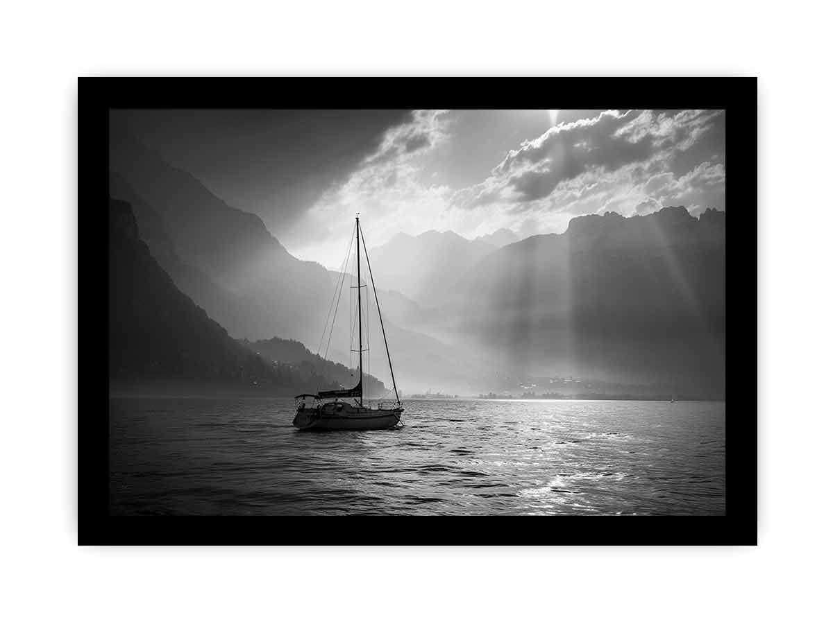 Sailing Boat Canvas Art Print-7