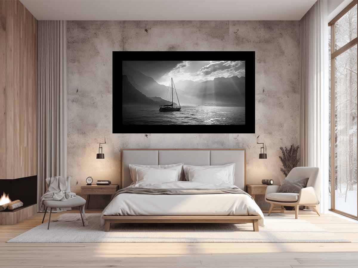 Sailing Boat Canvas Art Print-1