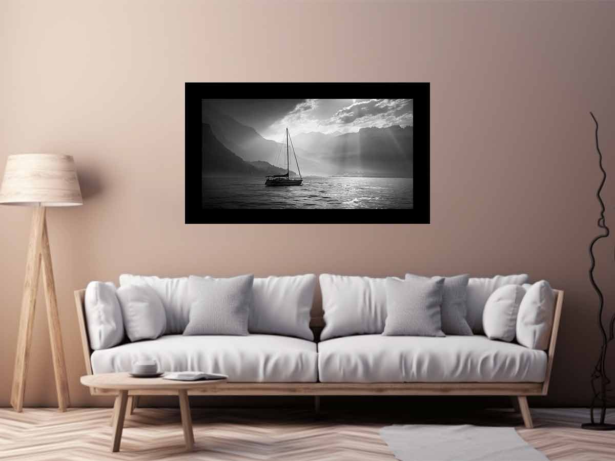 Sailing Boat Canvas Art Print-2